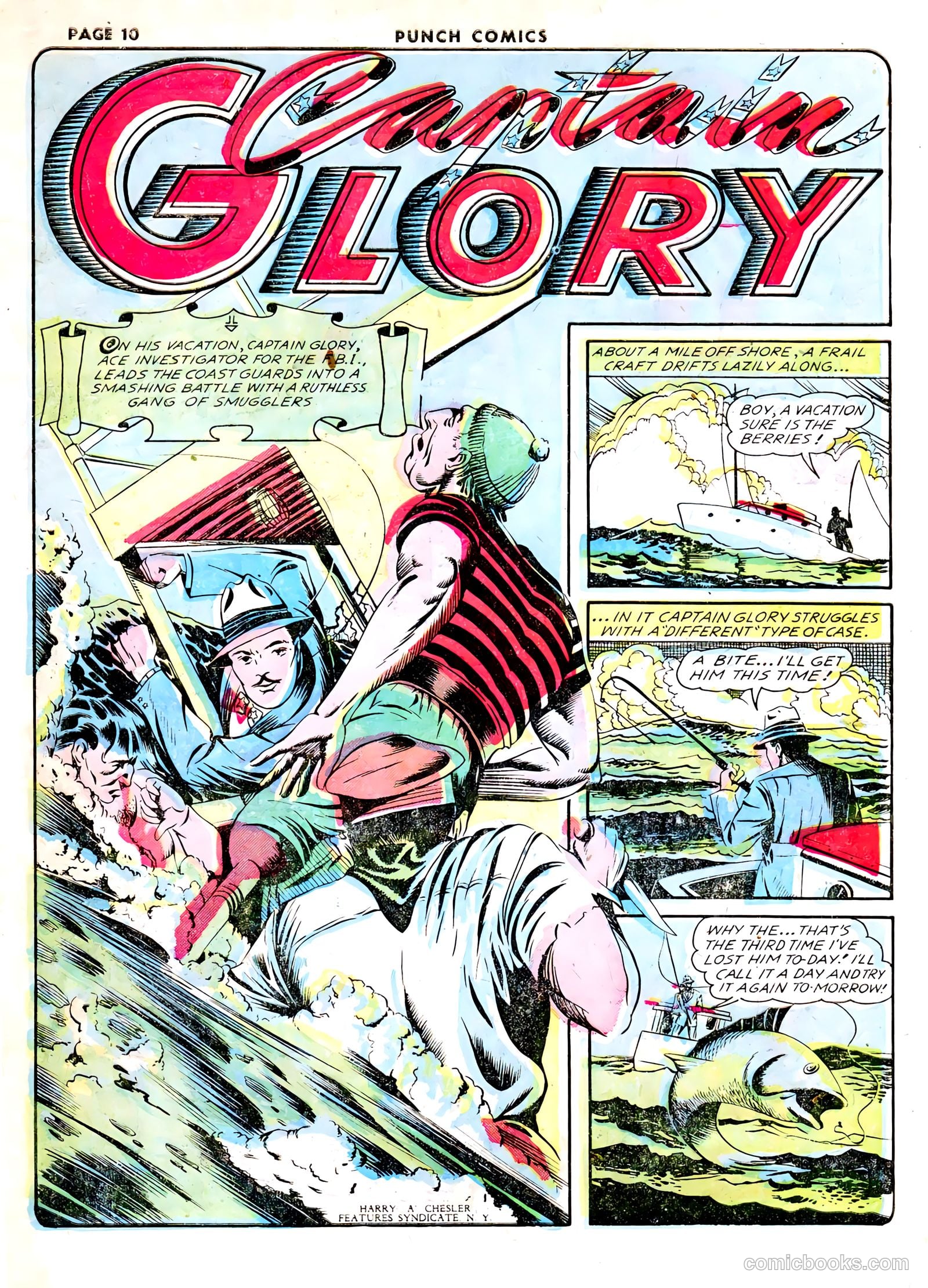 Punch Comics #1 (1941) — page 12 of 68