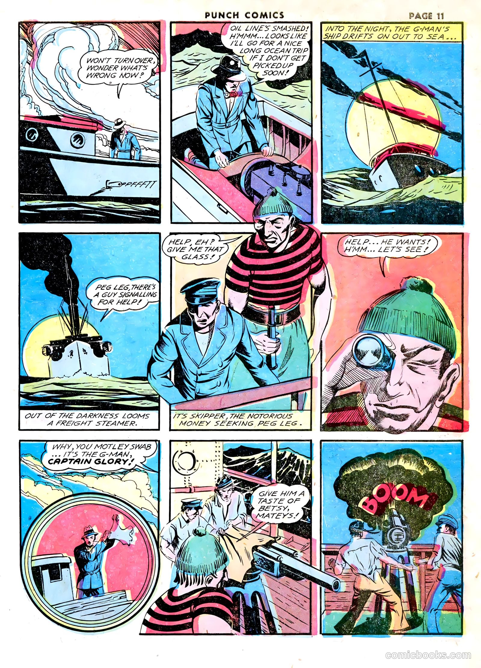 Punch Comics #1 (1941) — page 13 of 68