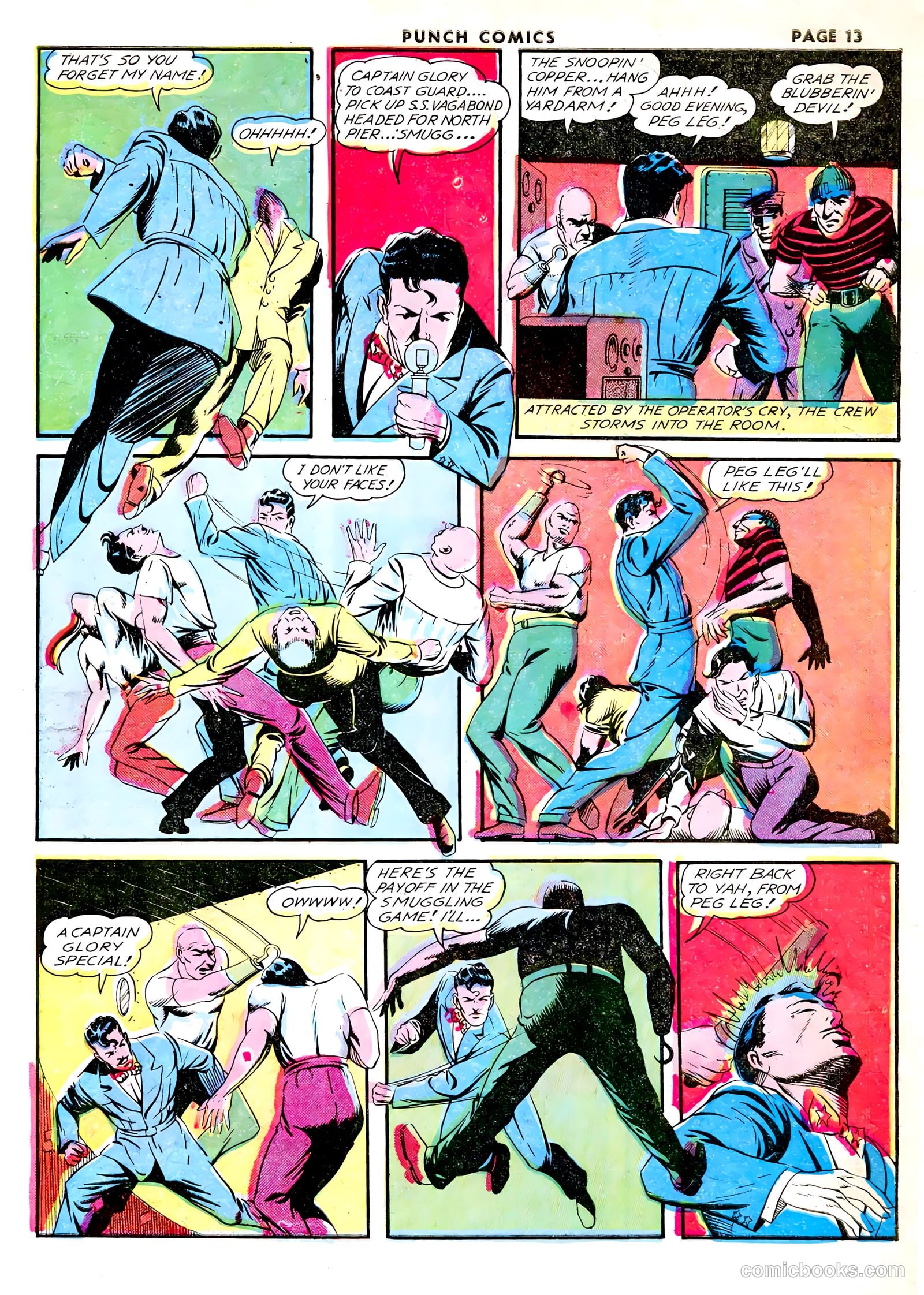 Punch Comics #1 (1941) — page 15 of 68
