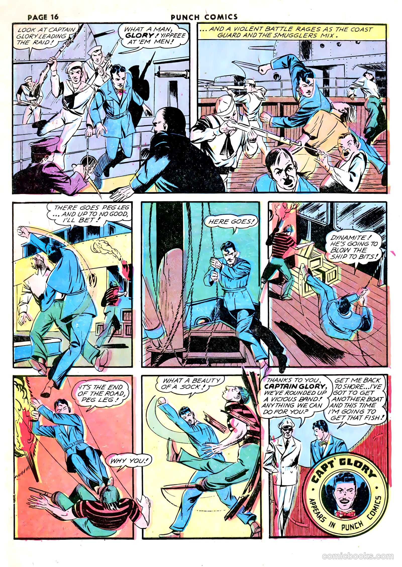 Punch Comics #1 (1941) — page 18 of 68