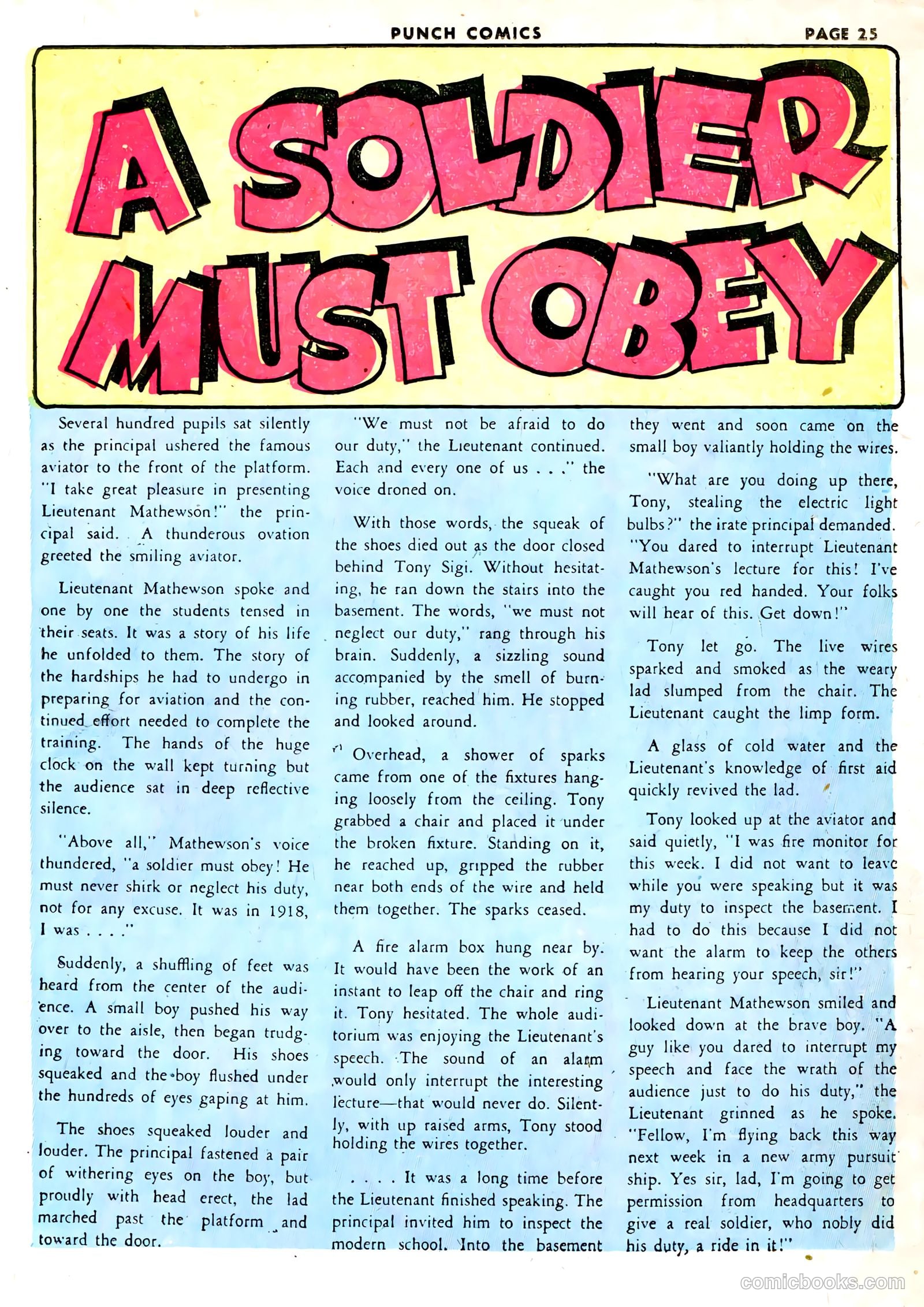 Punch Comics #1 (1941) — page 27 of 68