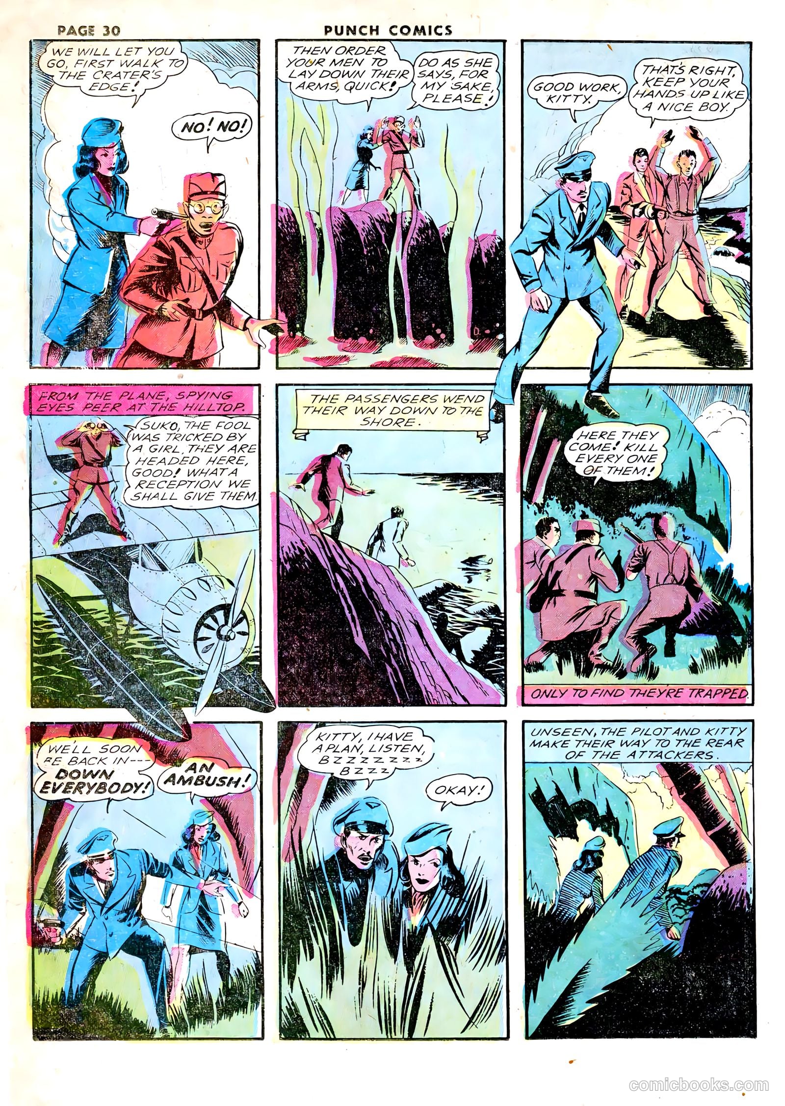 Punch Comics #1 (1941) — page 32 of 68