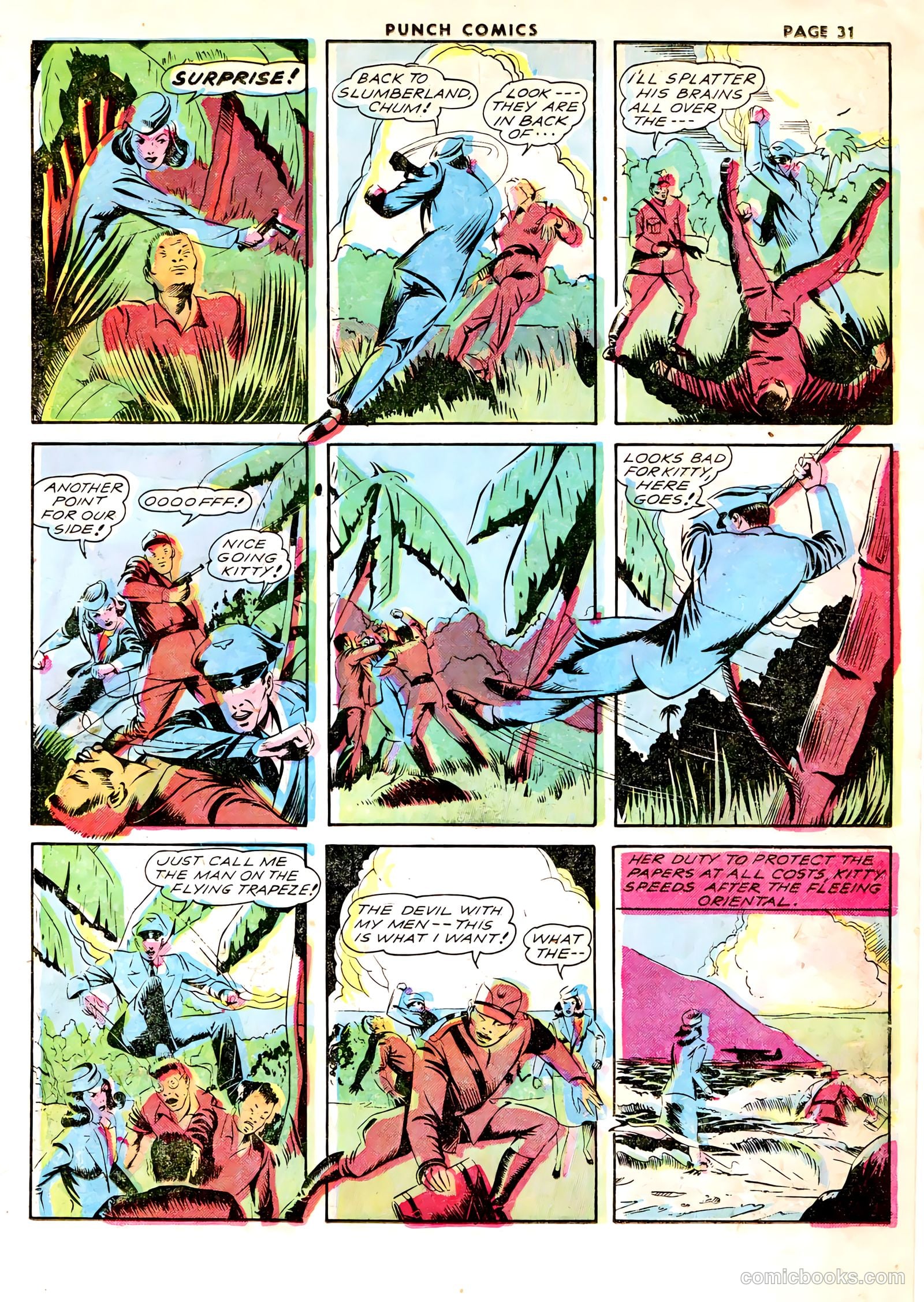 Punch Comics #1 (1941) — page 33 of 68