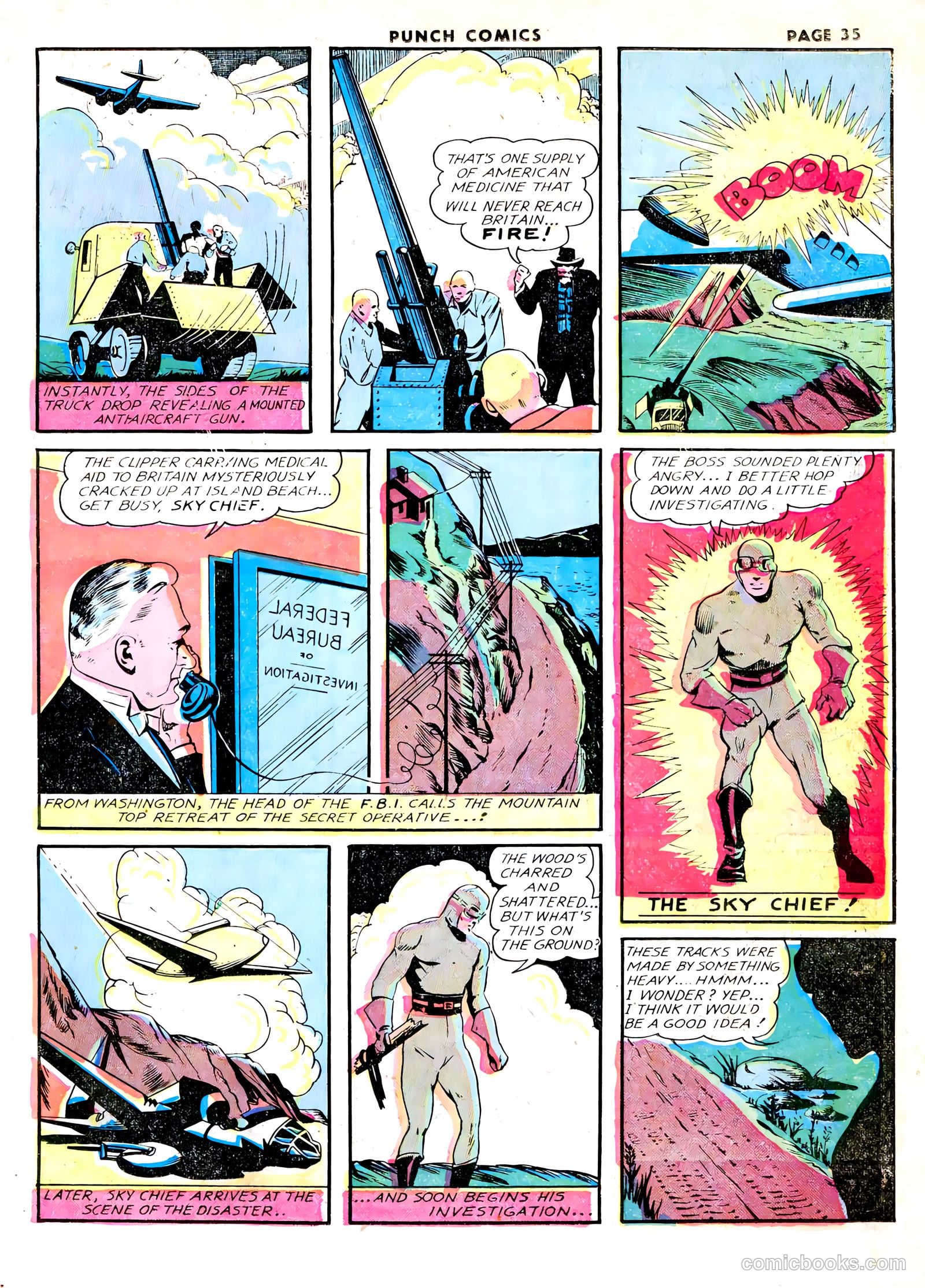 Punch Comics #1 (1941) — page 37 of 68