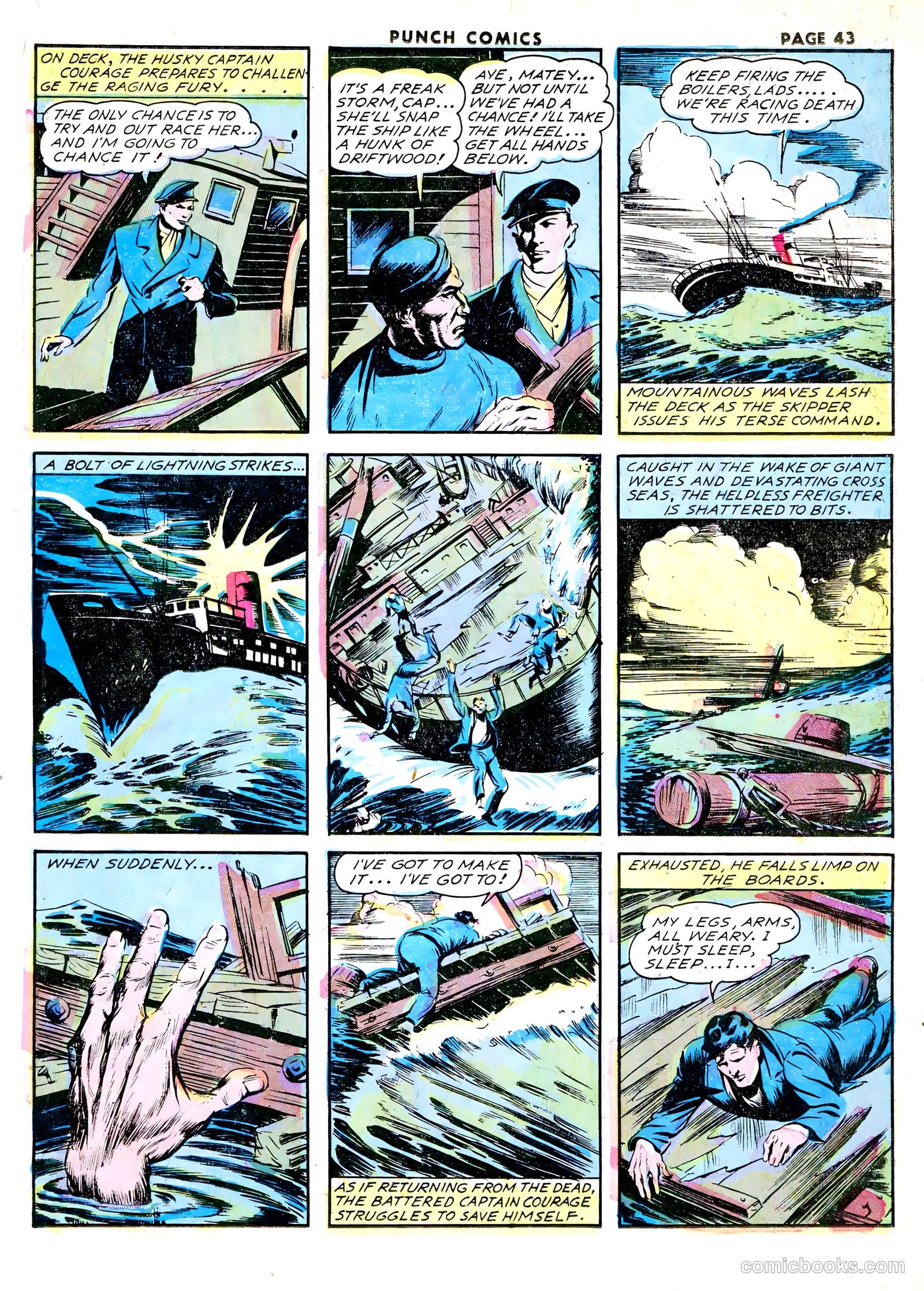 Punch Comics #1 (1941) — page 45 of 68
