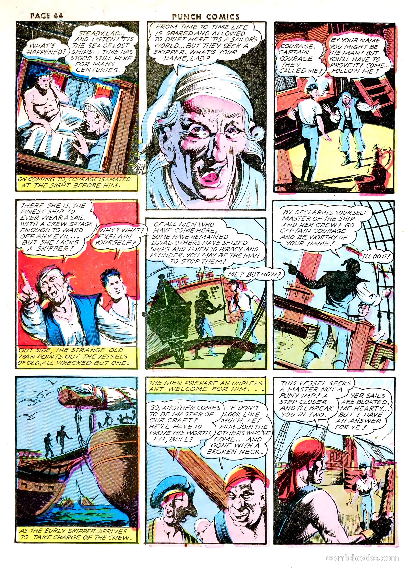 Punch Comics #1 (1941) — page 46 of 68