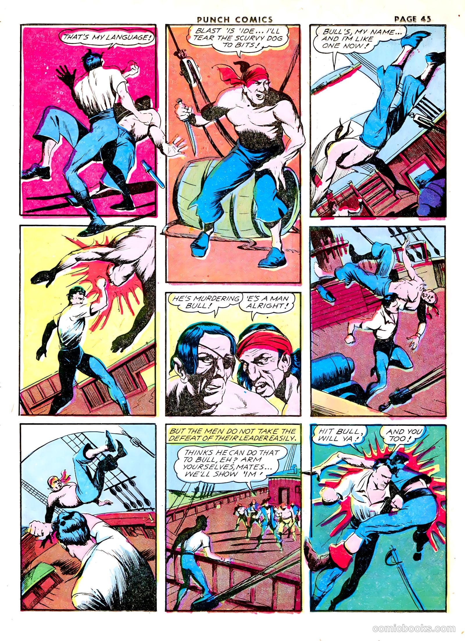 Punch Comics #1 (1941) — page 47 of 68