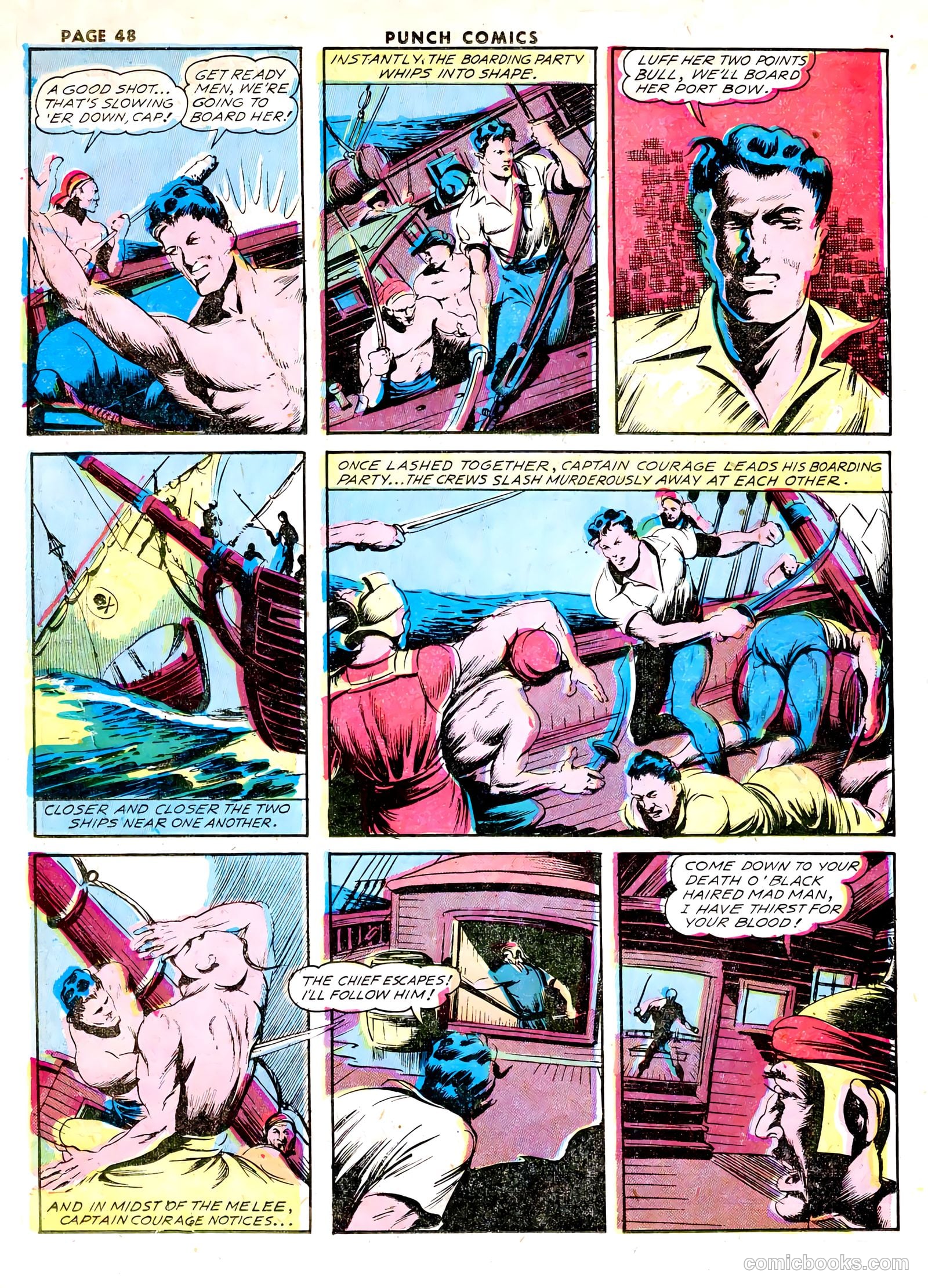 Punch Comics #1 (1941) — page 50 of 68