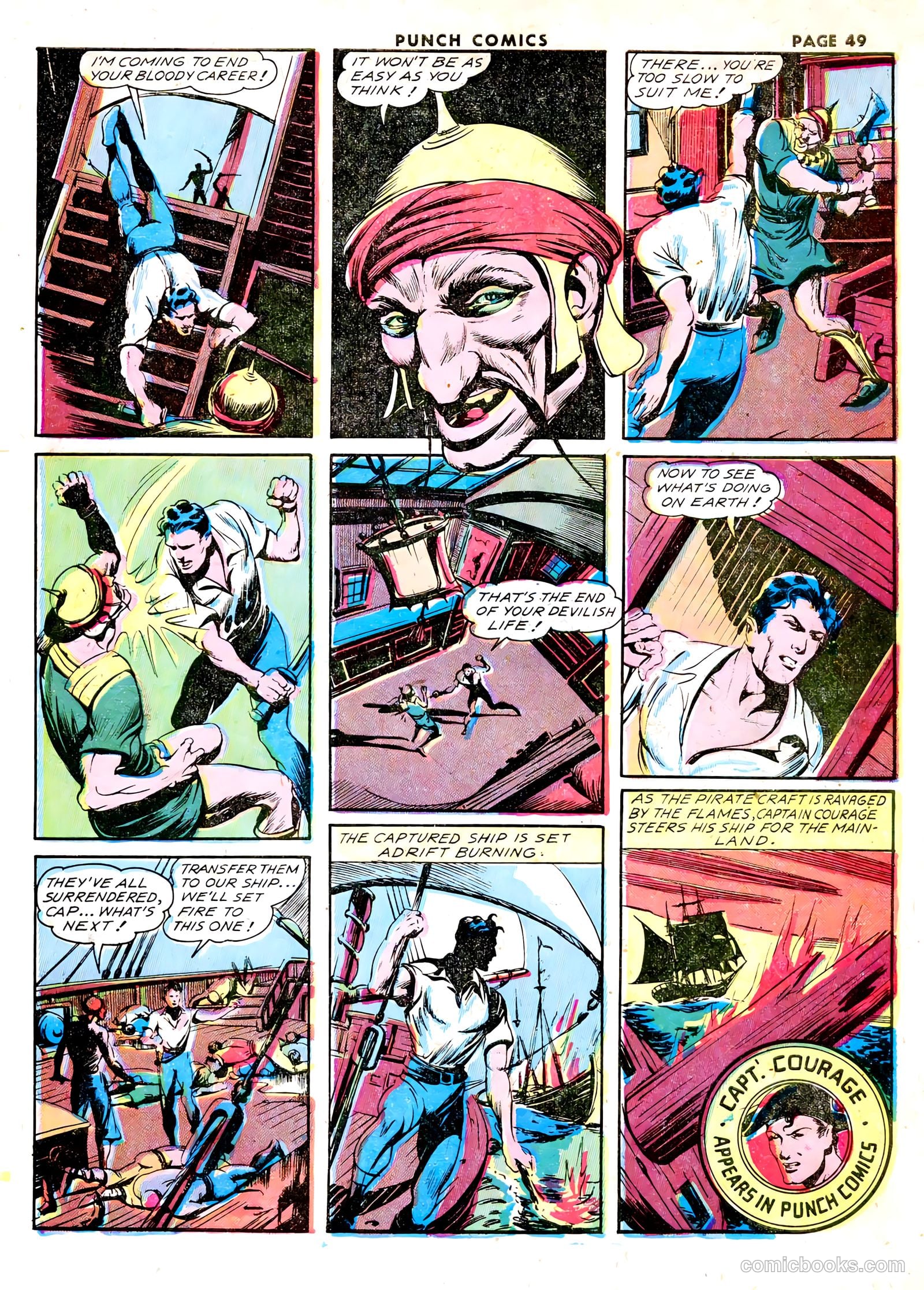 Punch Comics #1 (1941) — page 51 of 68