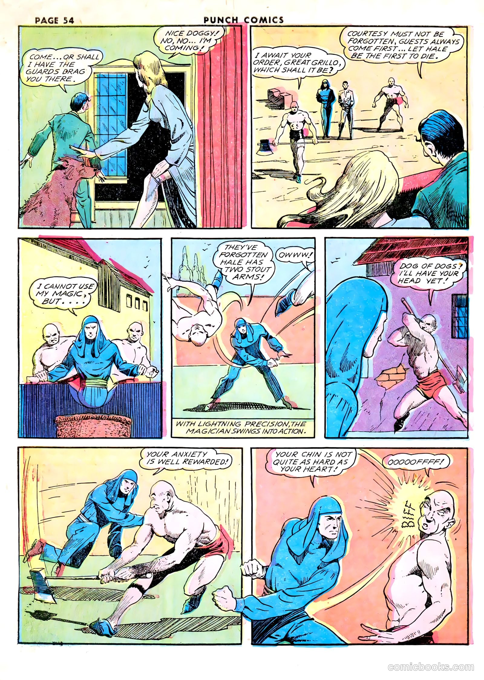 Punch Comics #1 (1941) — page 56 of 68