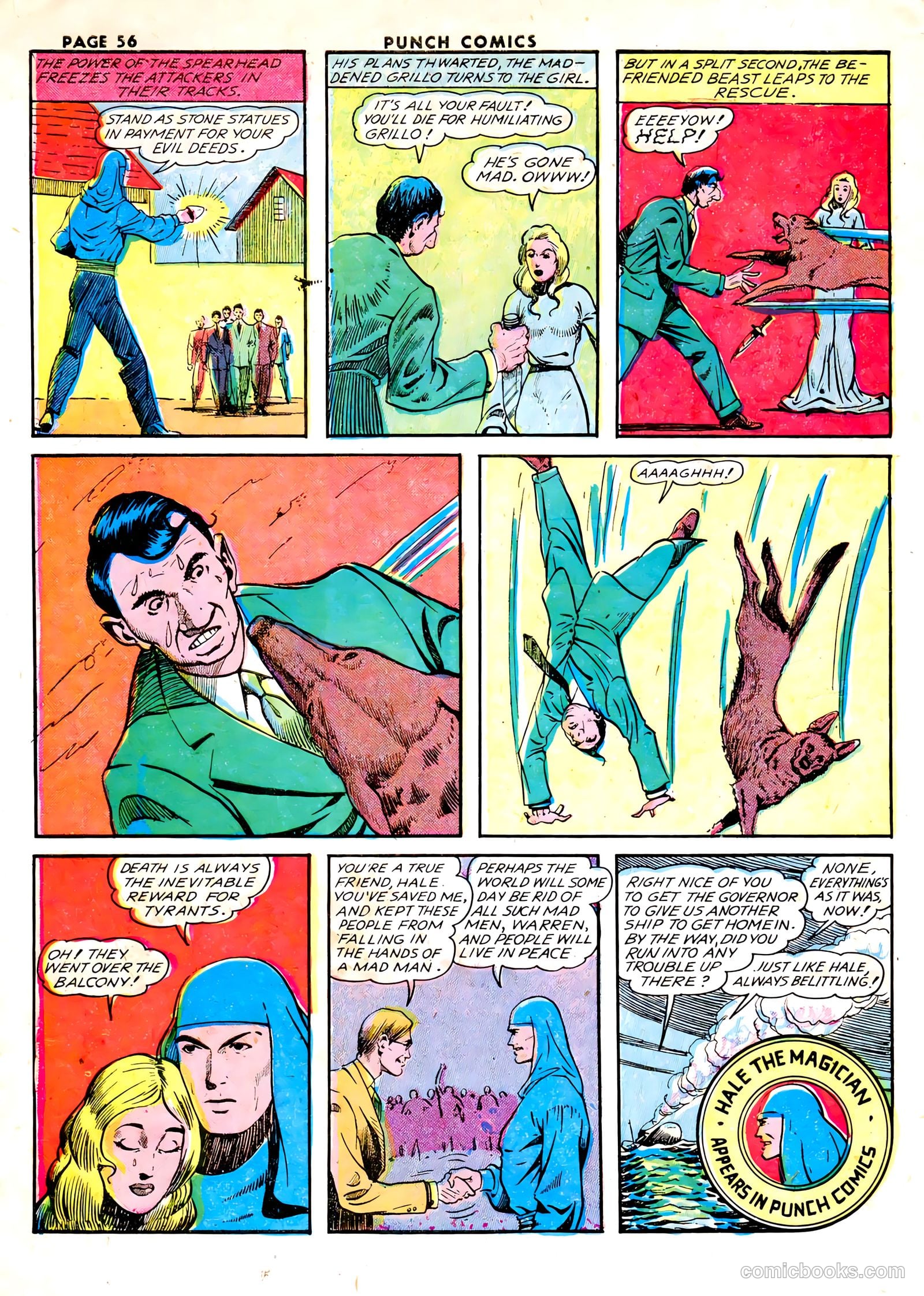 Punch Comics #1 (1941) — page 58 of 68