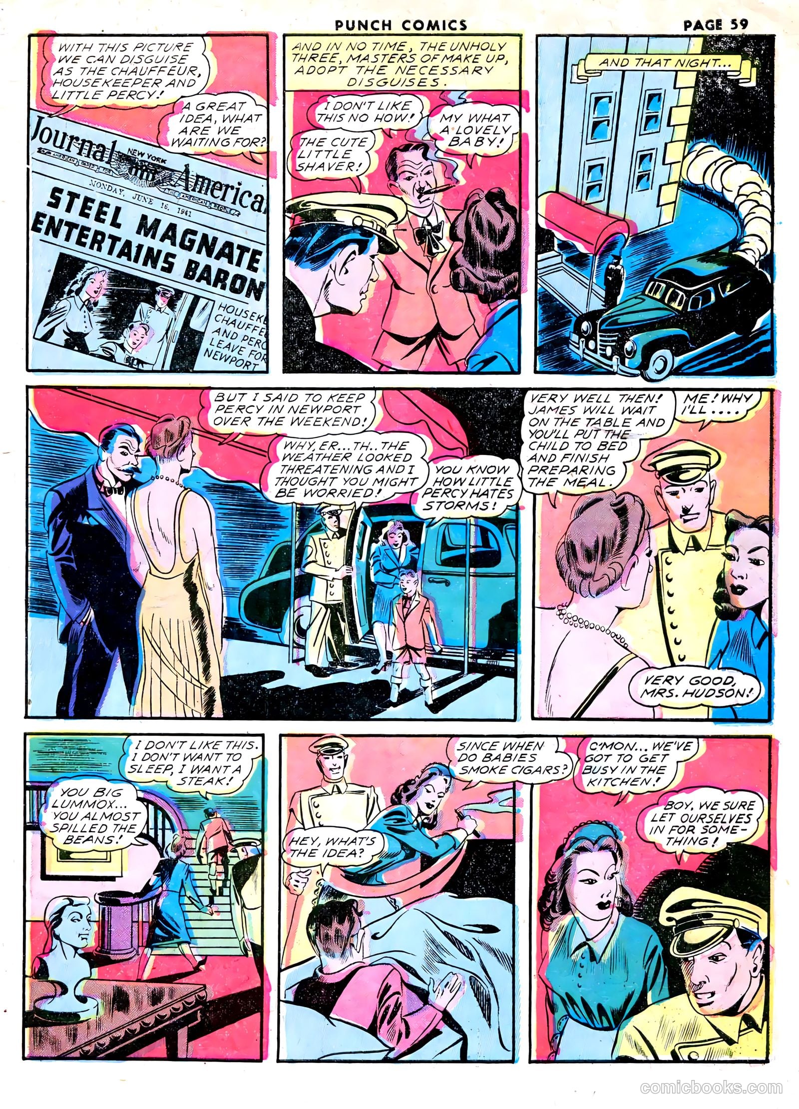 Punch Comics #1 (1941) — page 61 of 68