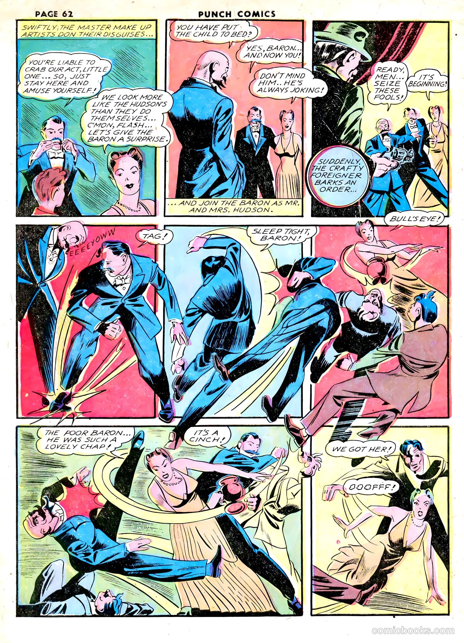Punch Comics #1 (1941) — page 64 of 68