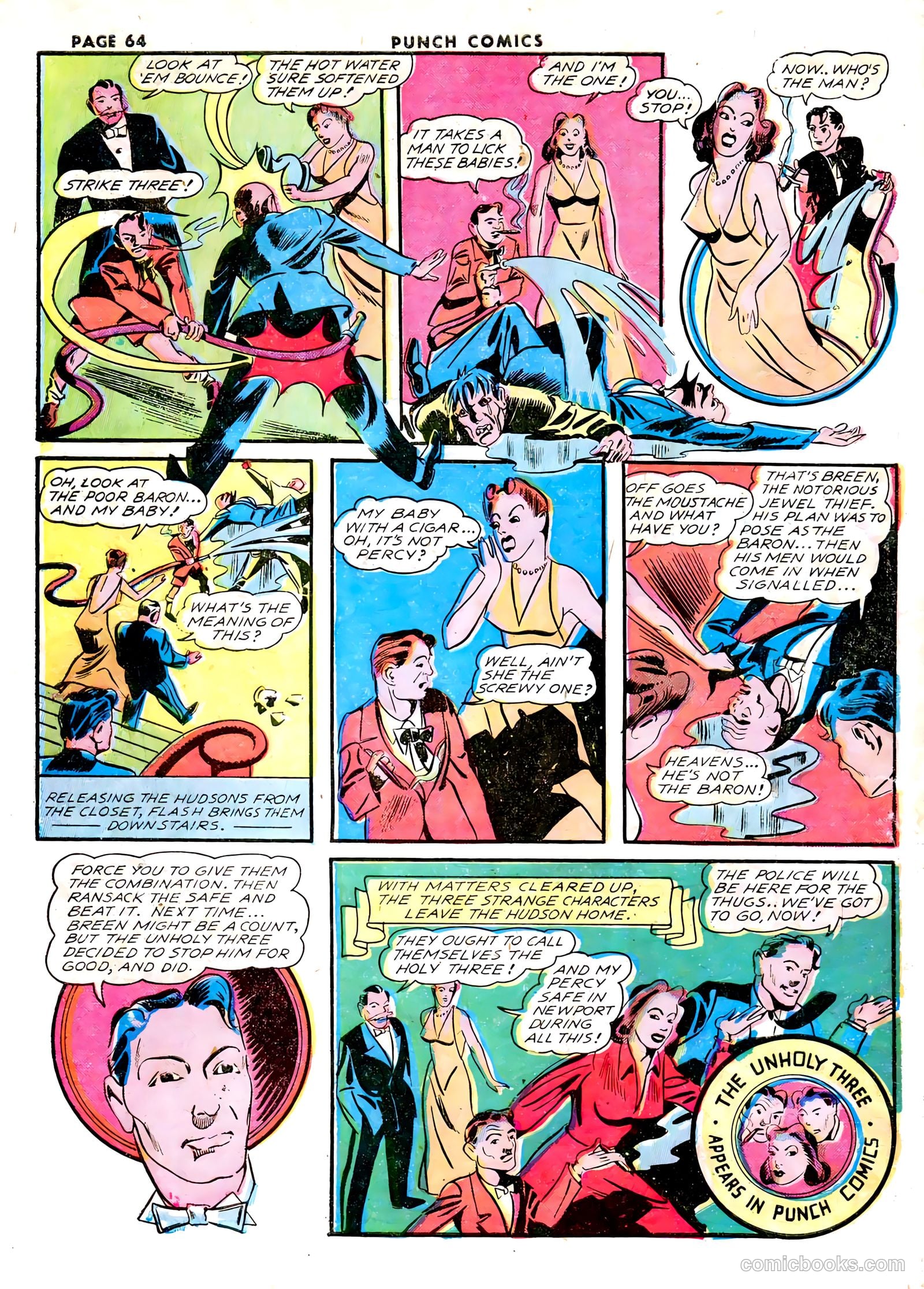 Punch Comics #1 (1941) — page 66 of 68