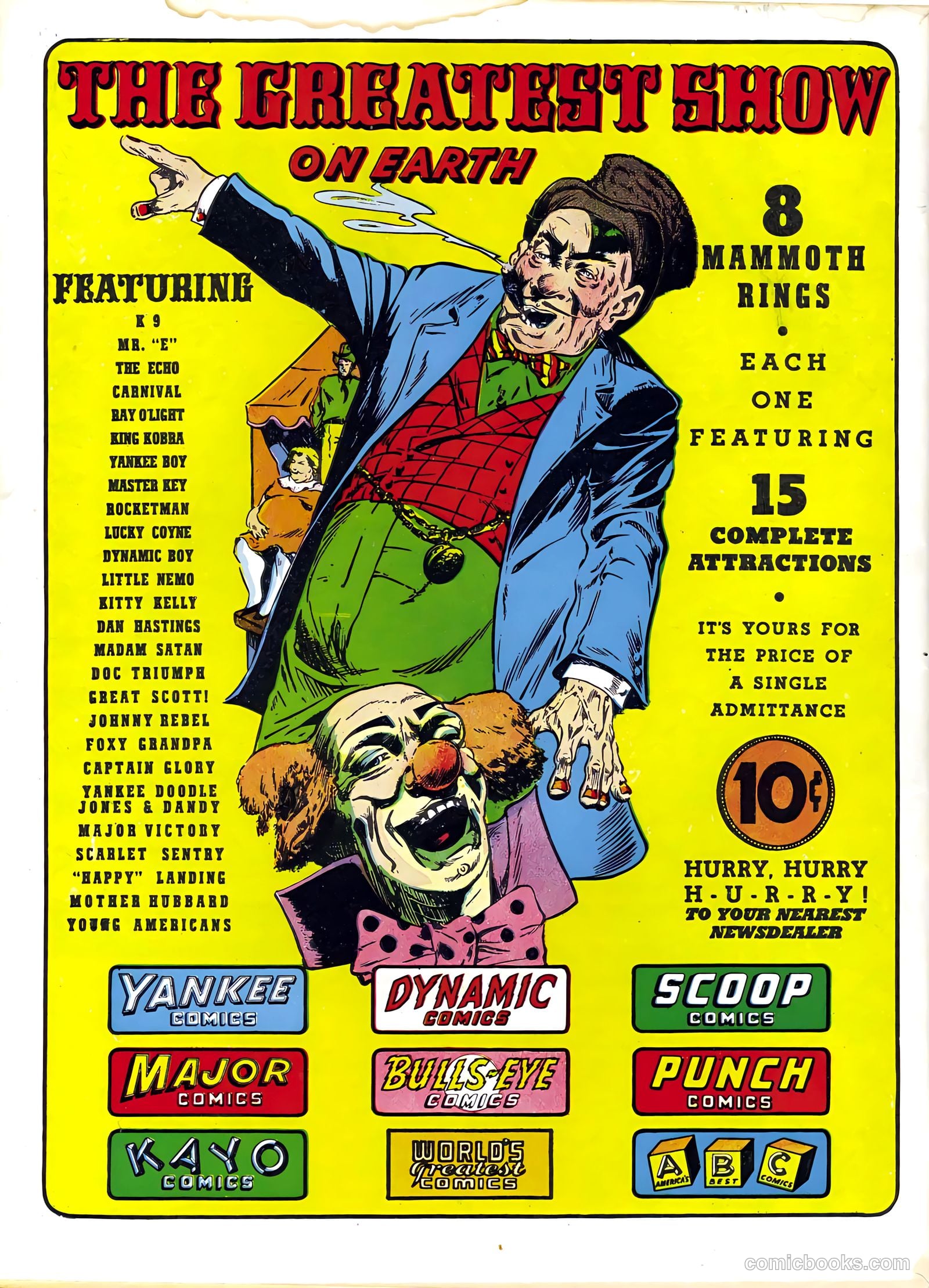 Punch Comics #1 (1941) — page 68 of 68