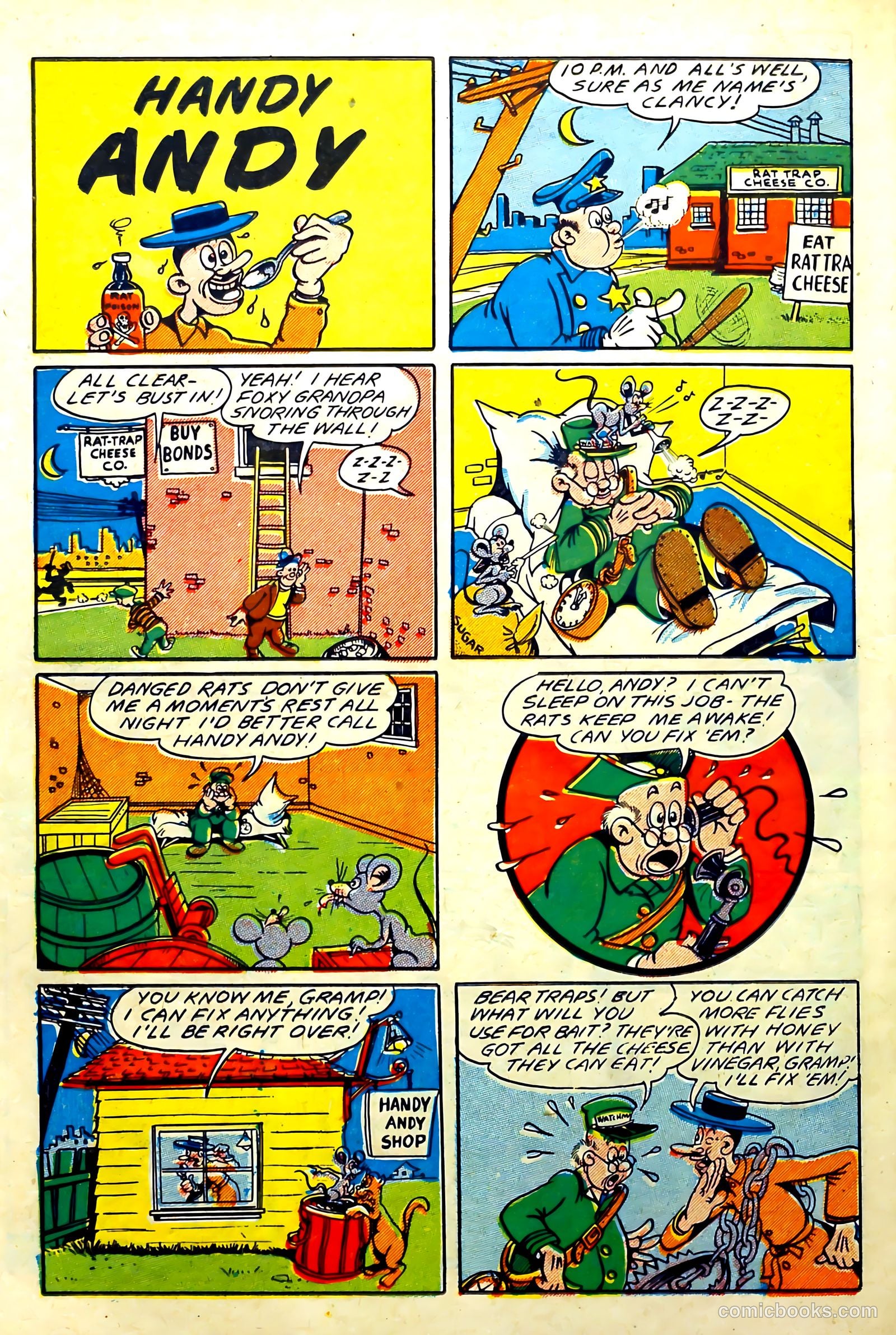 Punch Comics #12 (1945) — page 38 of 52