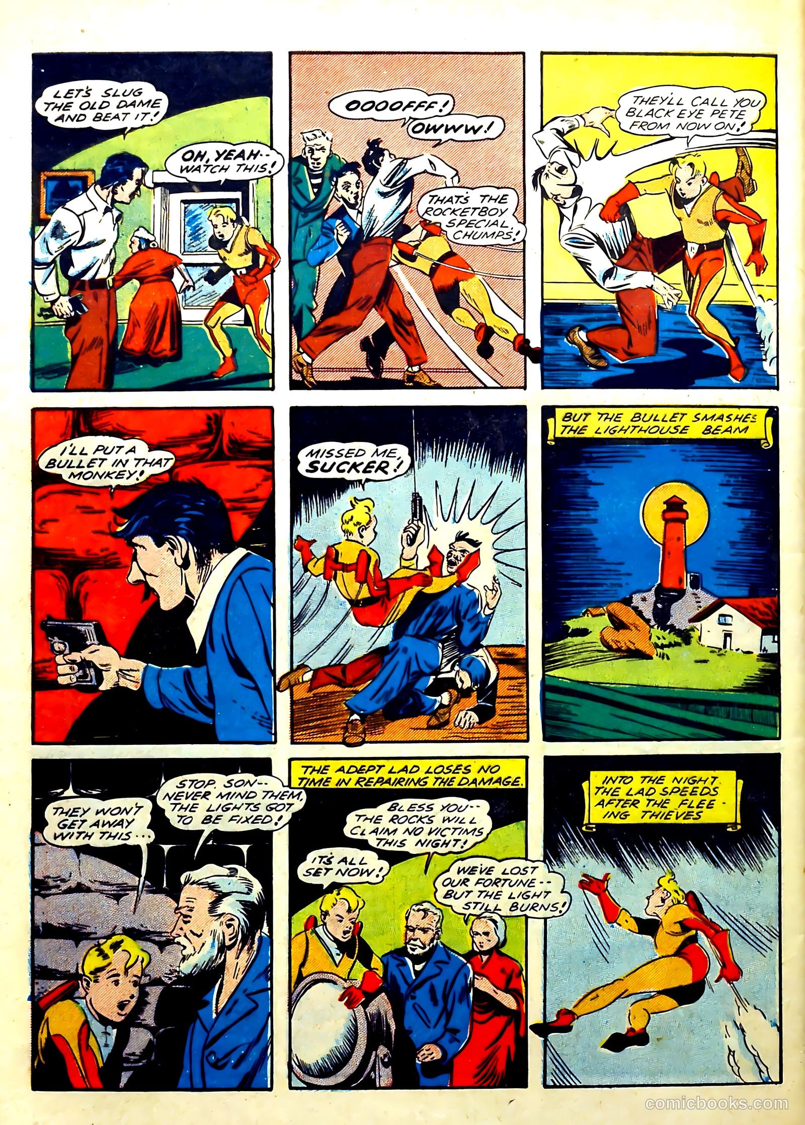 Punch Comics #12 (1945) — page 48 of 52