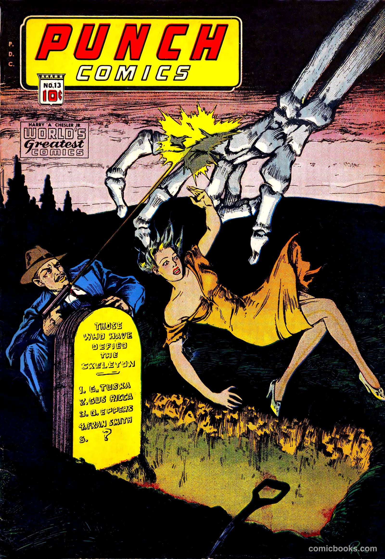 Punch Comics #13