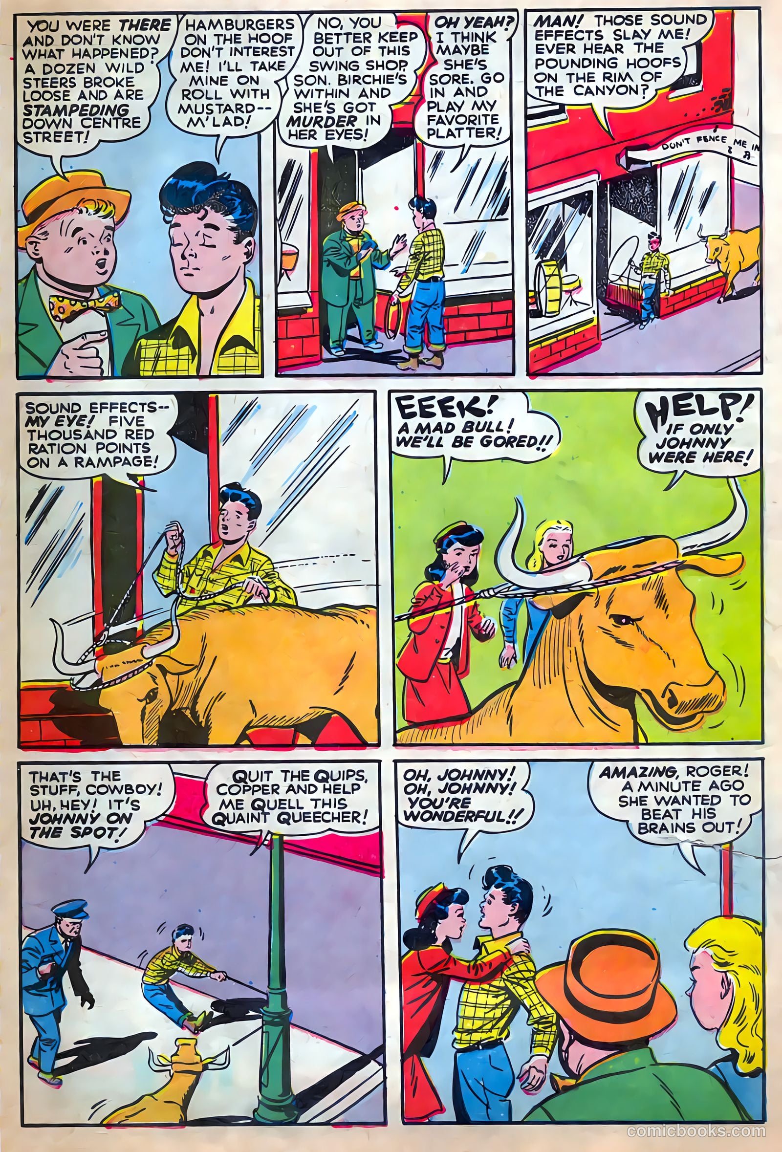 Punch Comics #14 (1945) — page 48 of 52