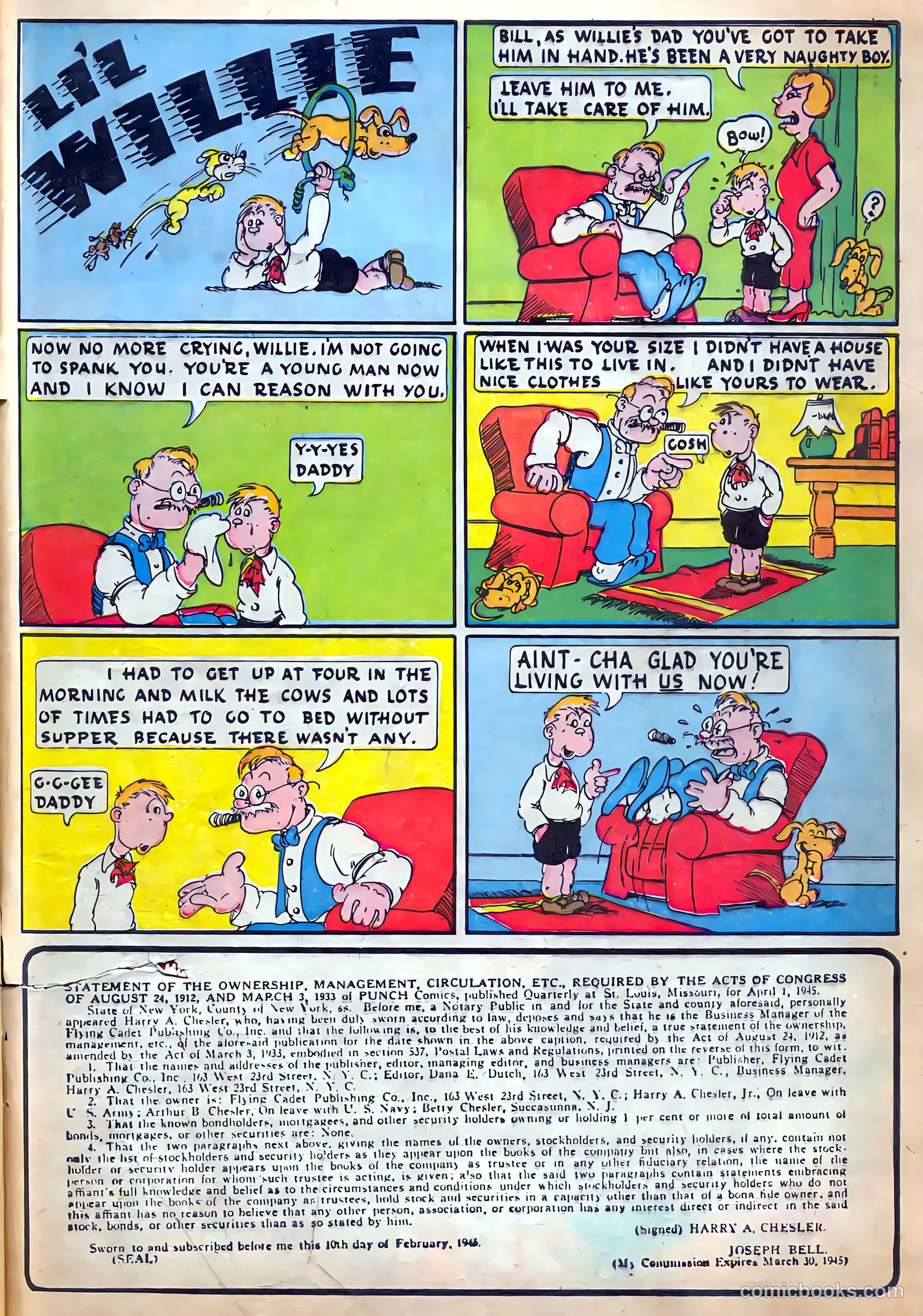 Punch Comics #14 (1945) — page 49 of 52