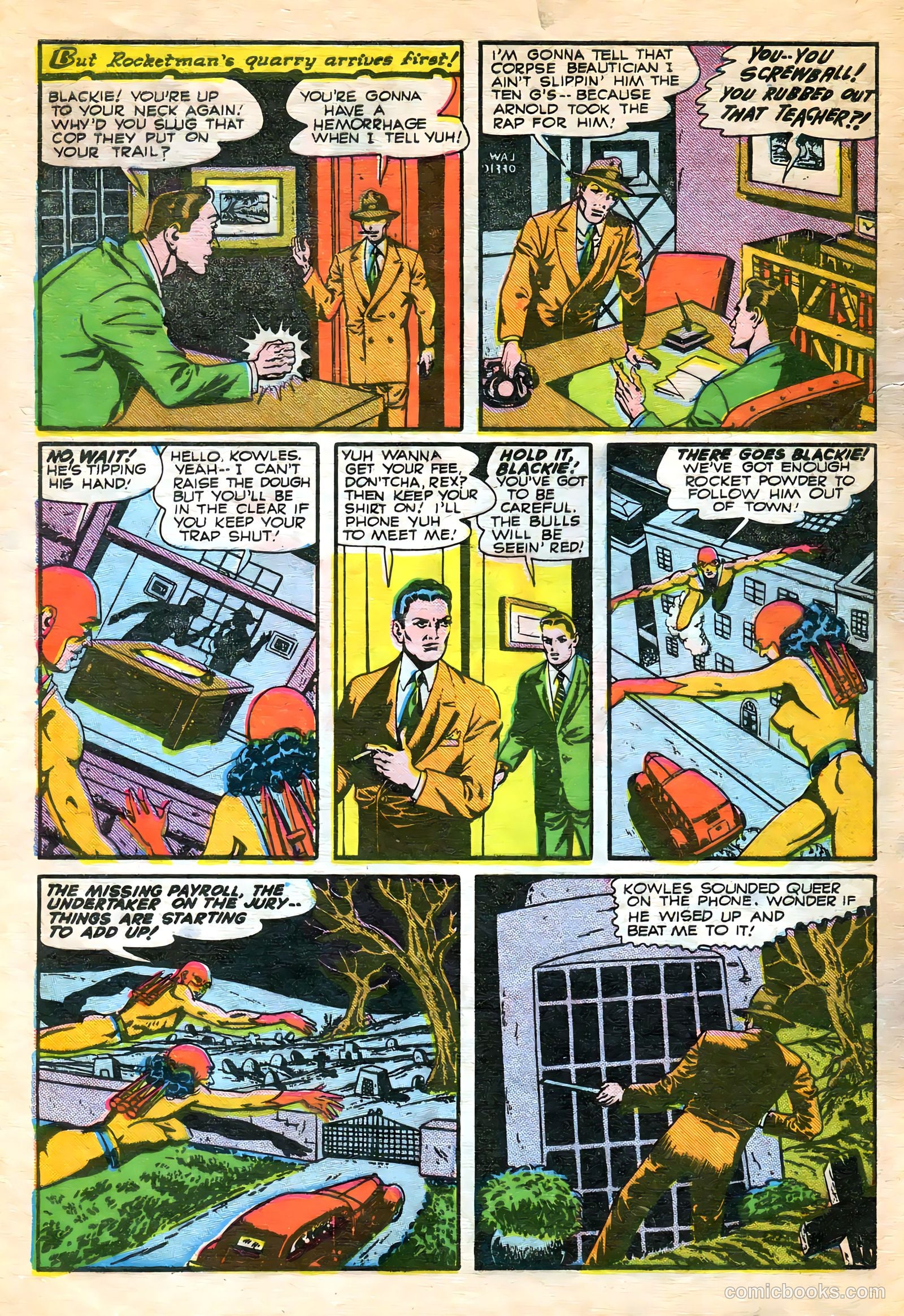 Punch Comics #15 (1945) — page 6 of 36
