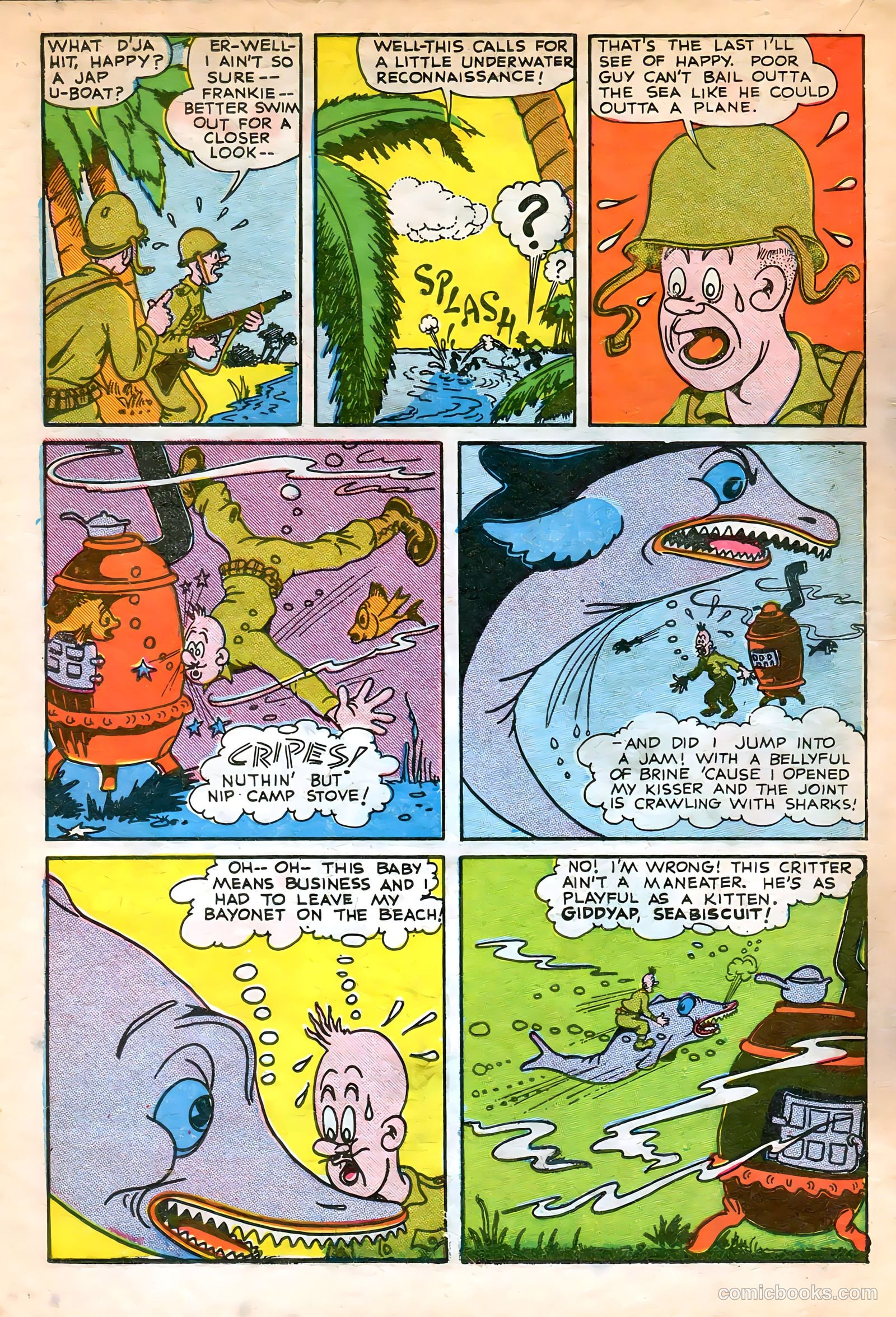 Punch Comics #15 (1945) — page 16 of 36