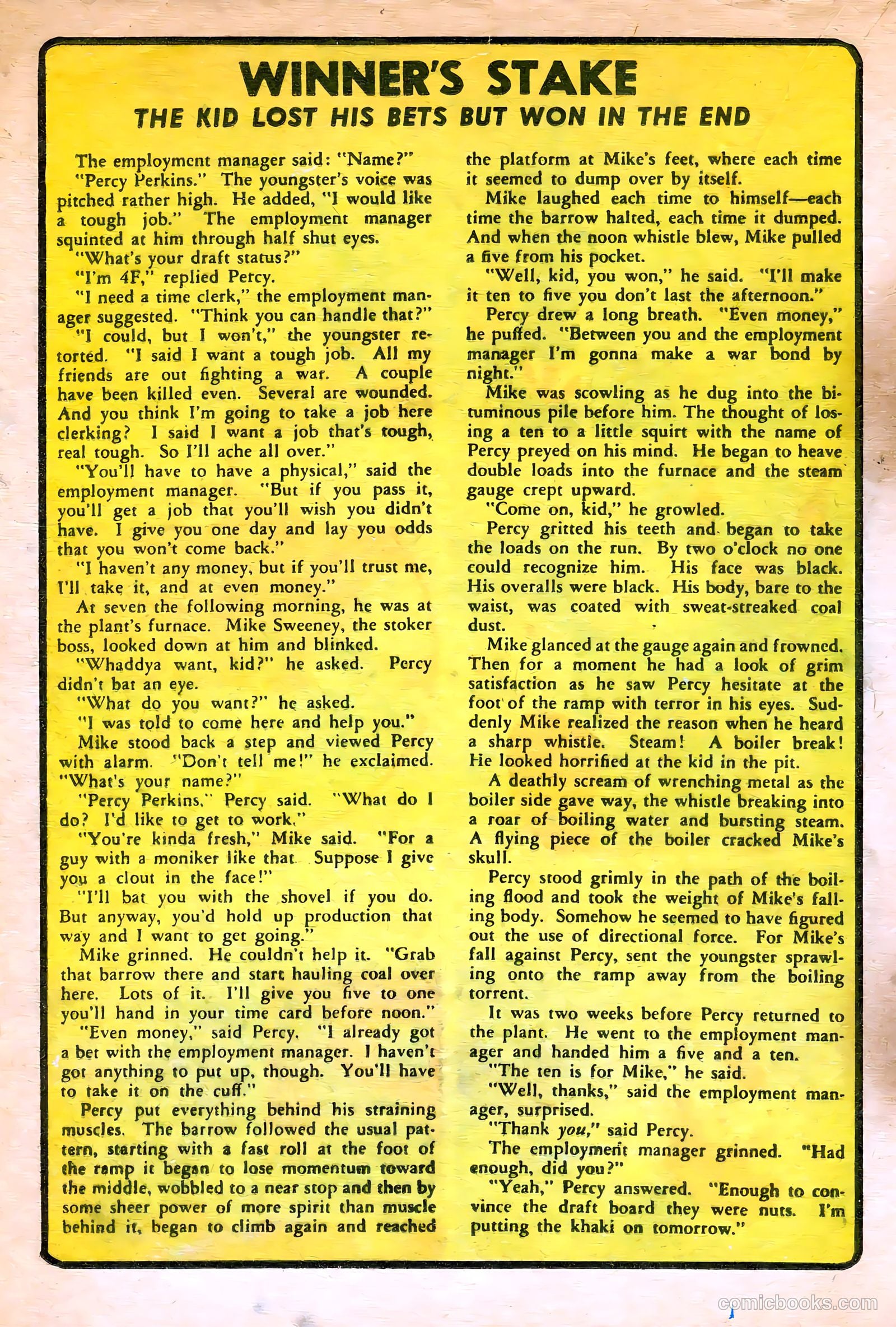 Punch Comics #15 (1945) — page 20 of 36