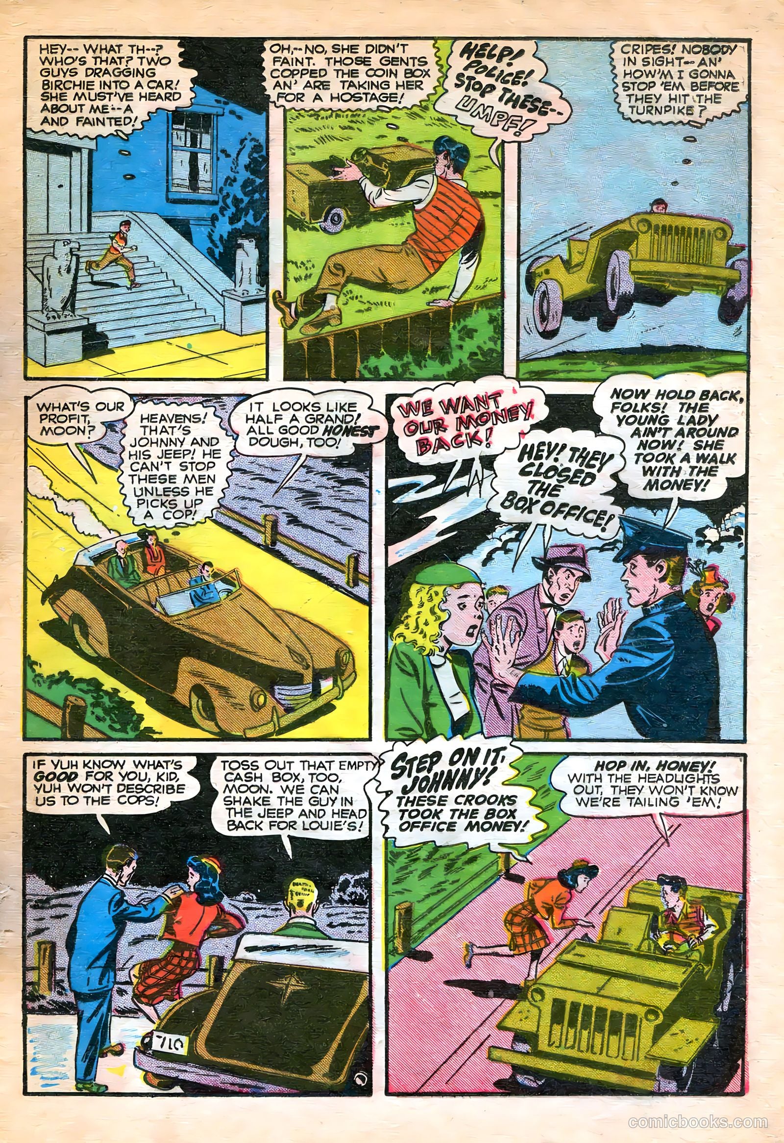 Punch Comics #15 (1945) — page 25 of 36