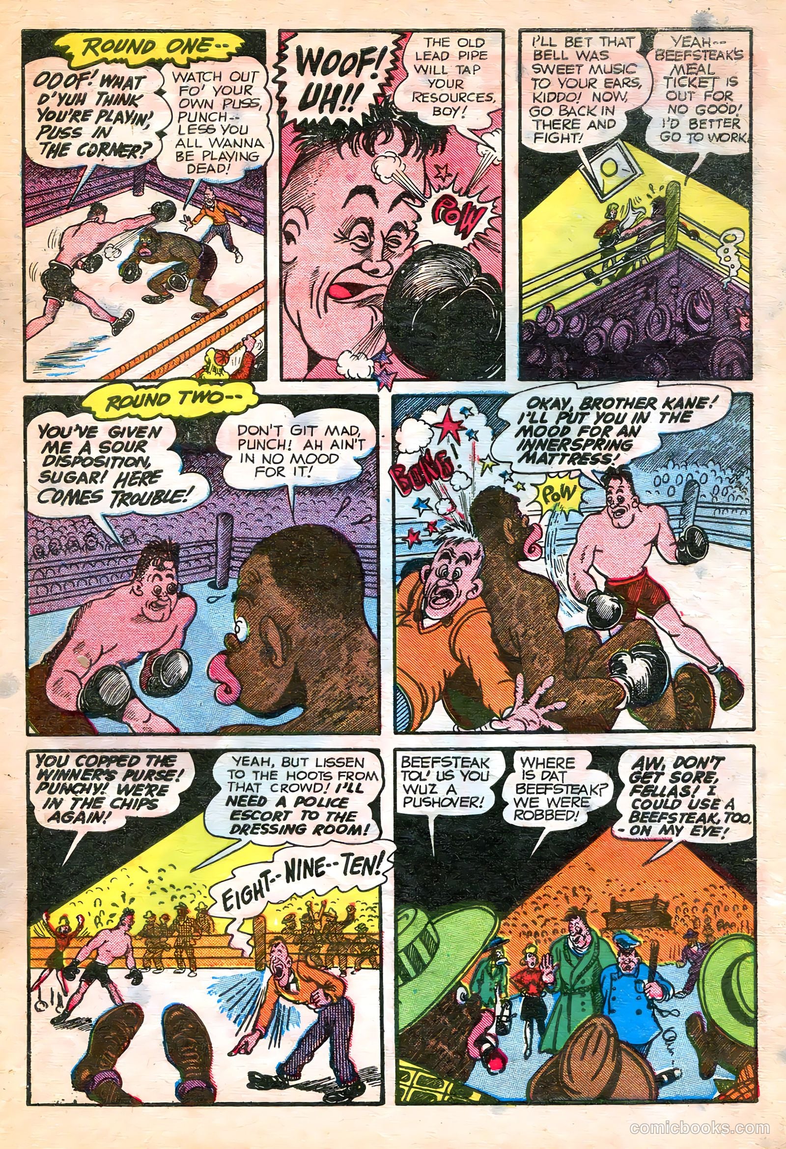 Punch Comics #15 (1945) — page 33 of 36