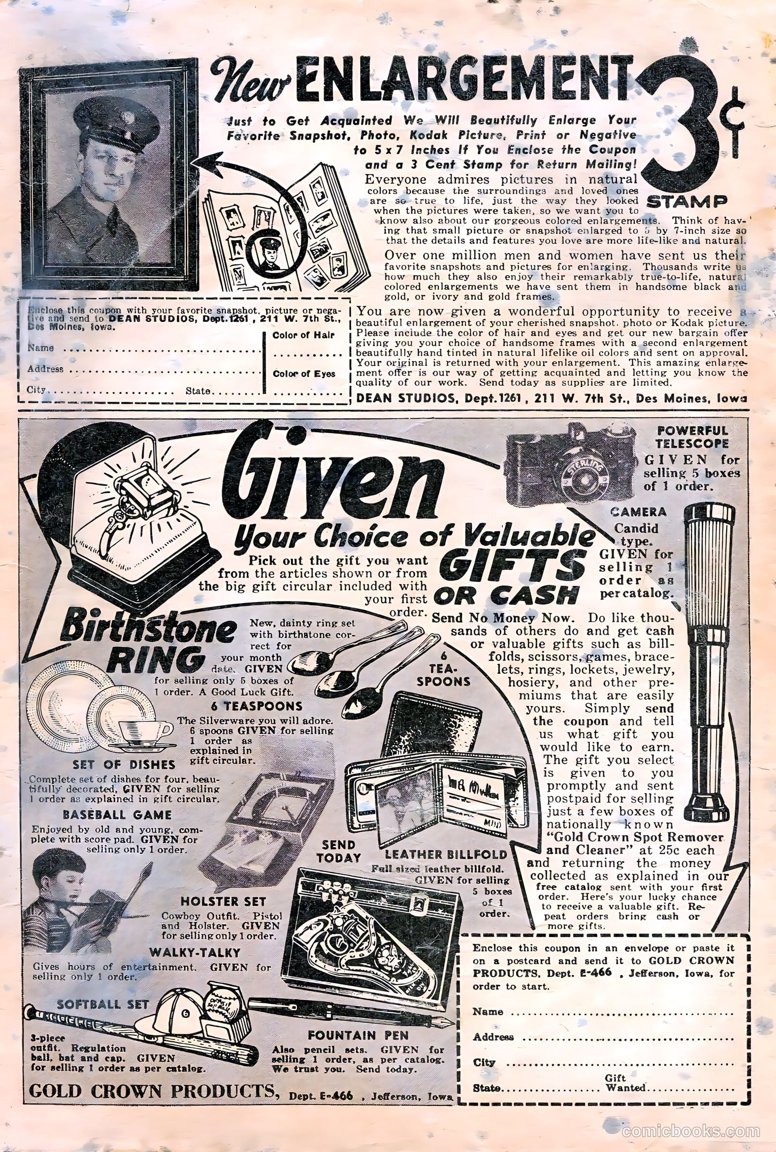 Punch Comics #15 (1945) — page 35 of 36
