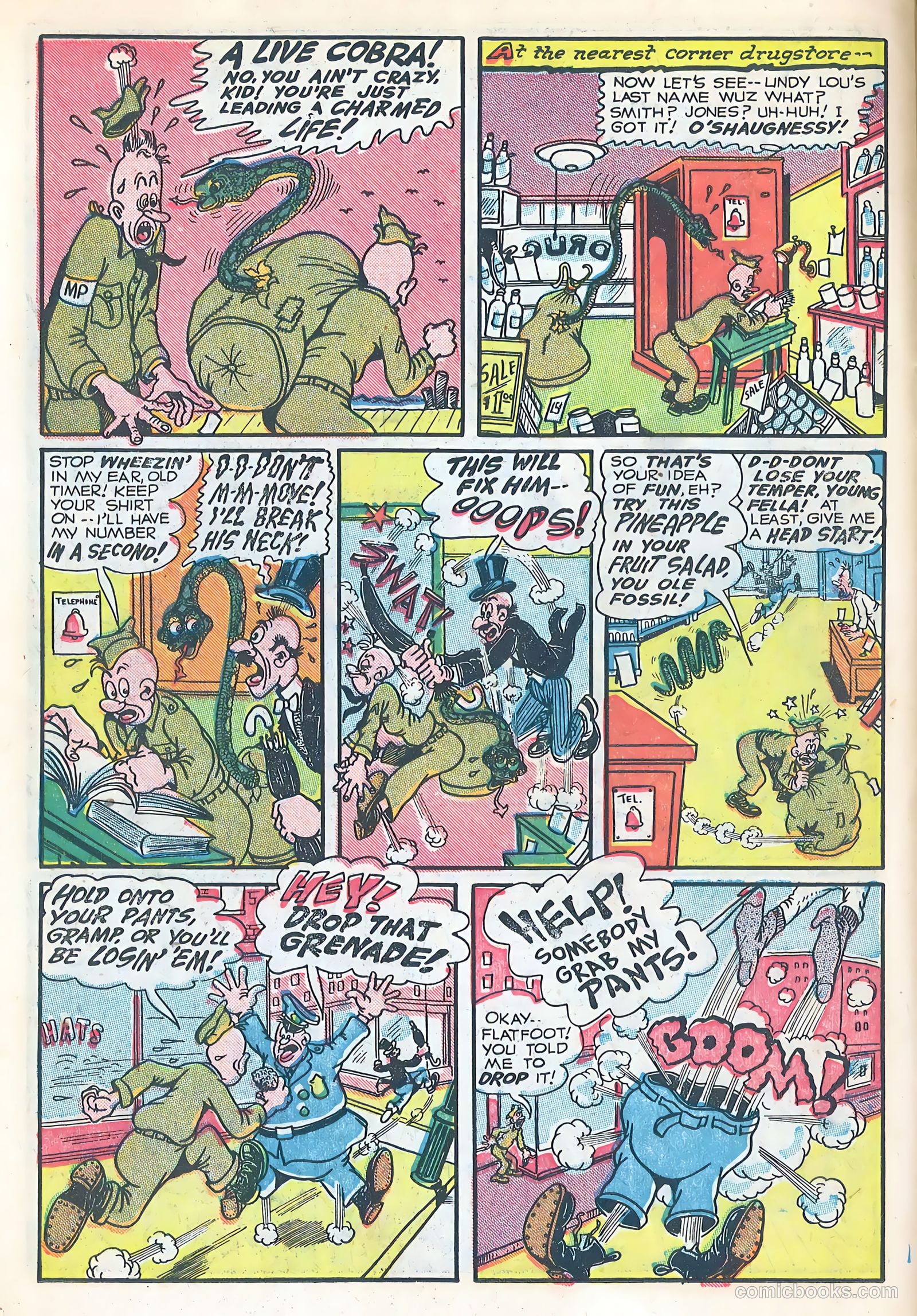 Punch Comics #16 (1946) — page 16 of 36