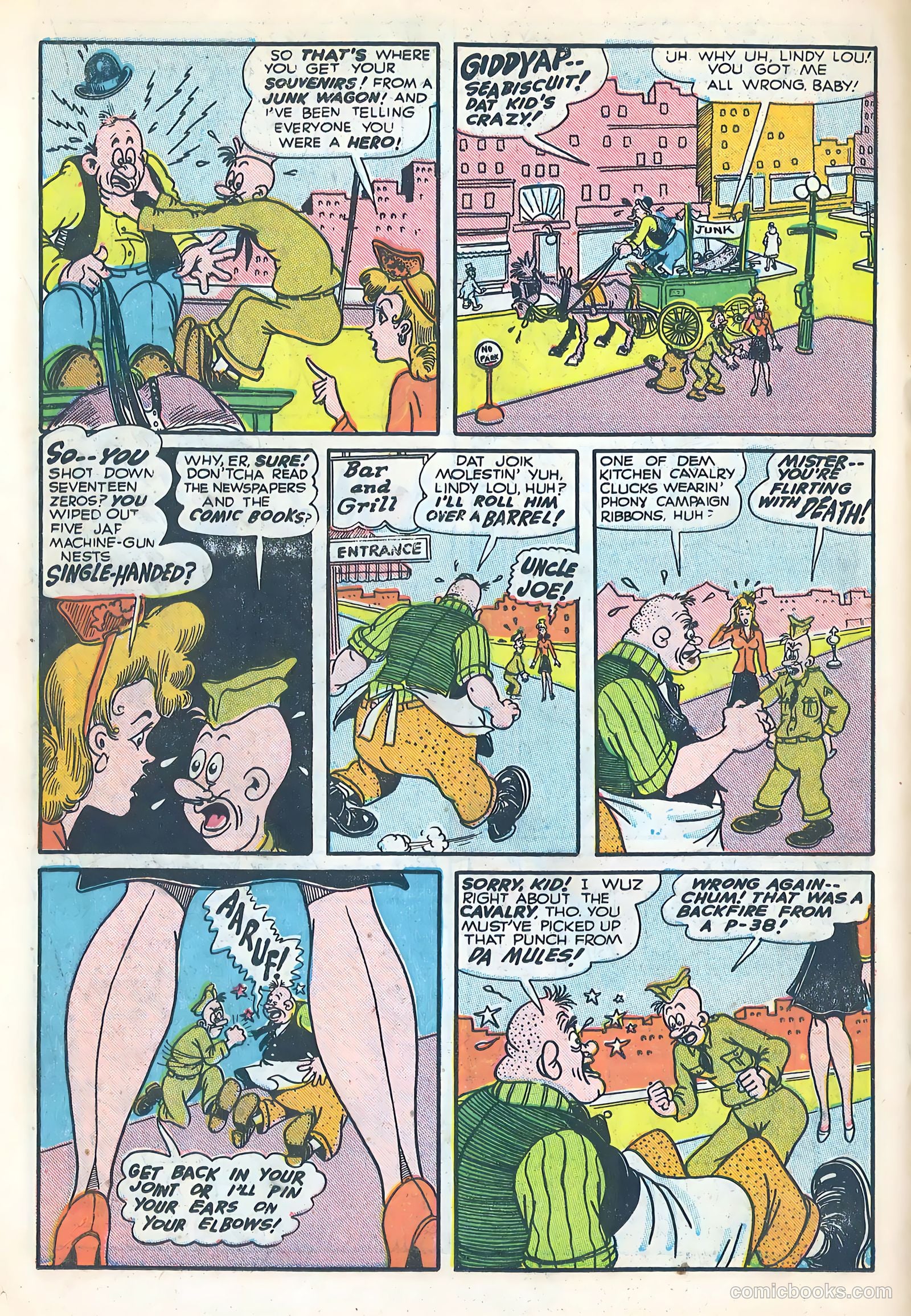 Punch Comics #16 (1946) — page 18 of 36