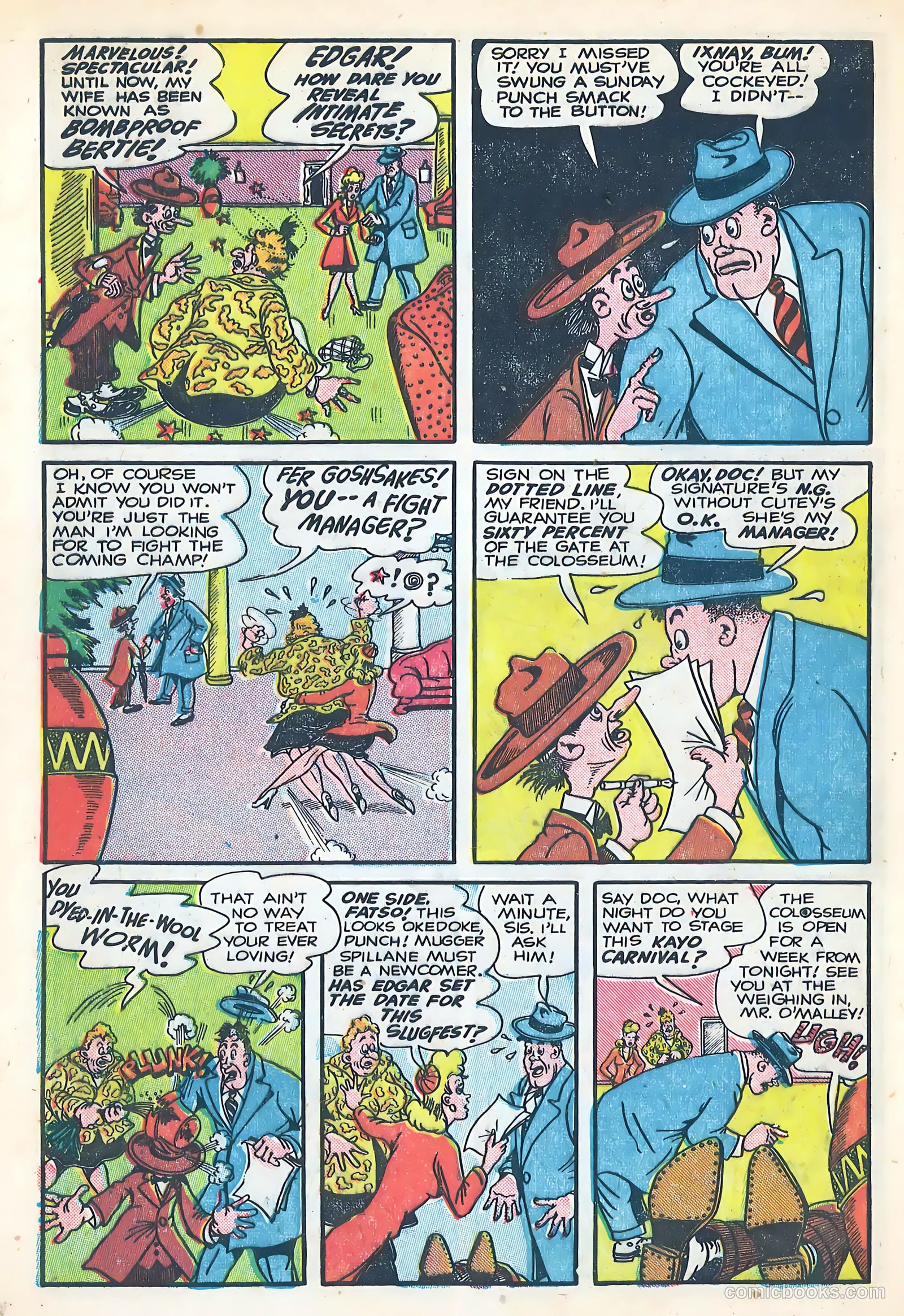 Punch Comics #16 (1946) — page 30 of 36