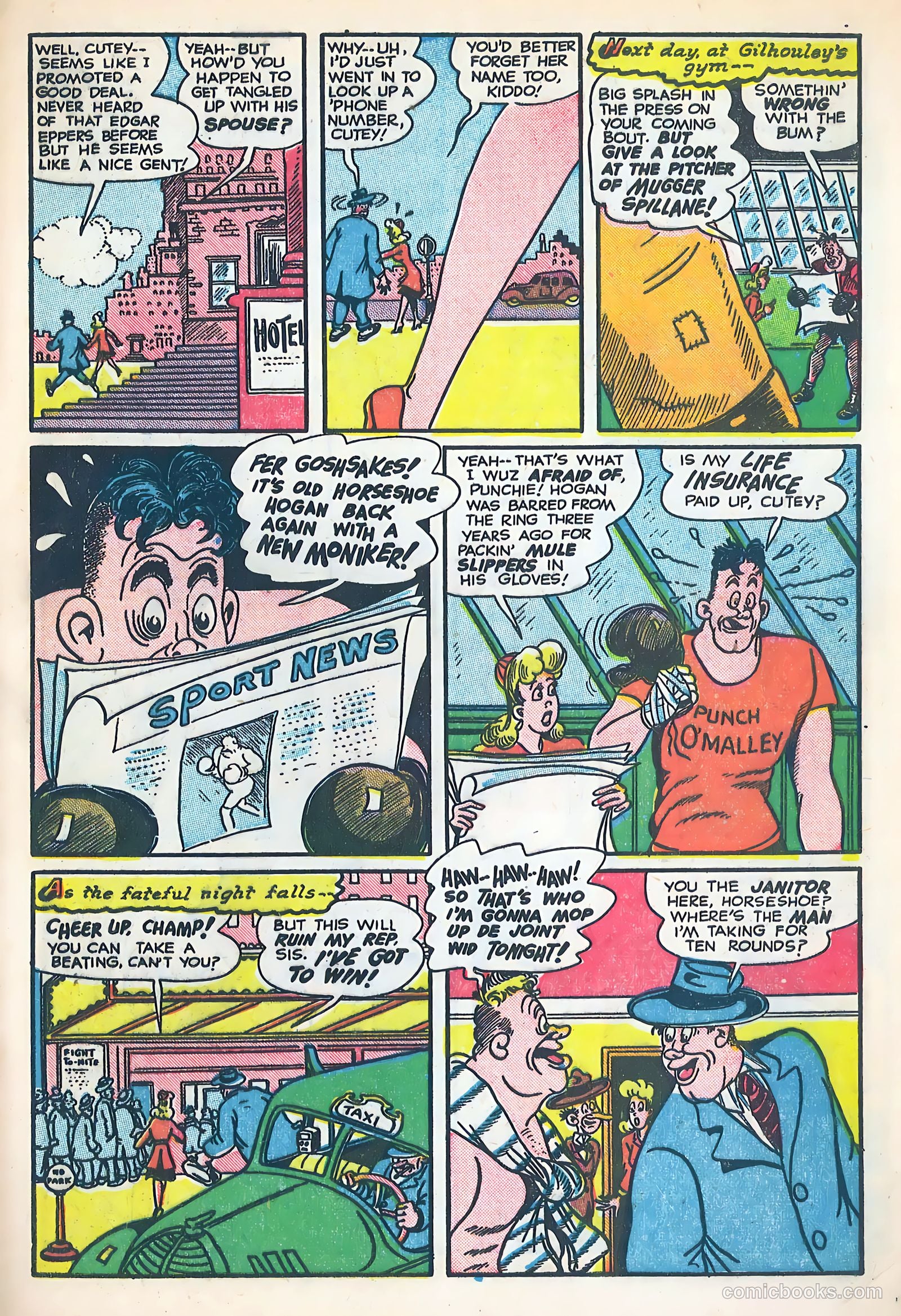 Punch Comics #16 (1946) — page 31 of 36