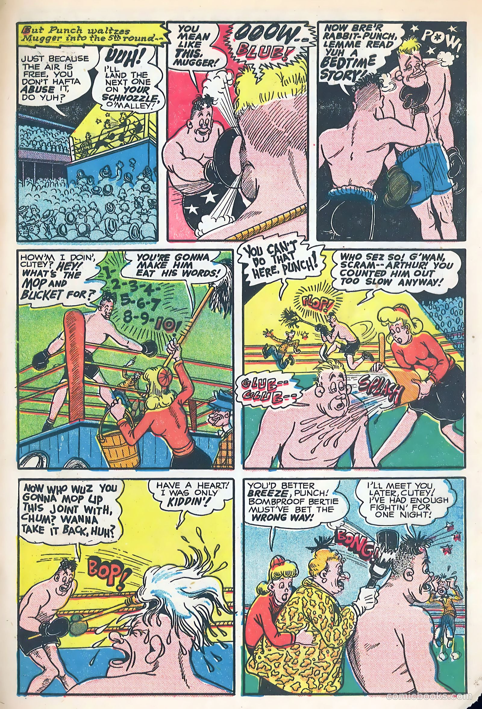 Punch Comics #16 (1946) — page 33 of 36