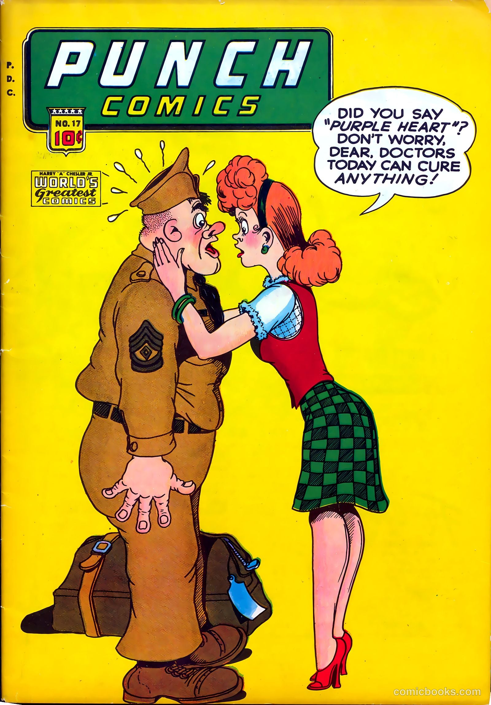 Punch Comics #17