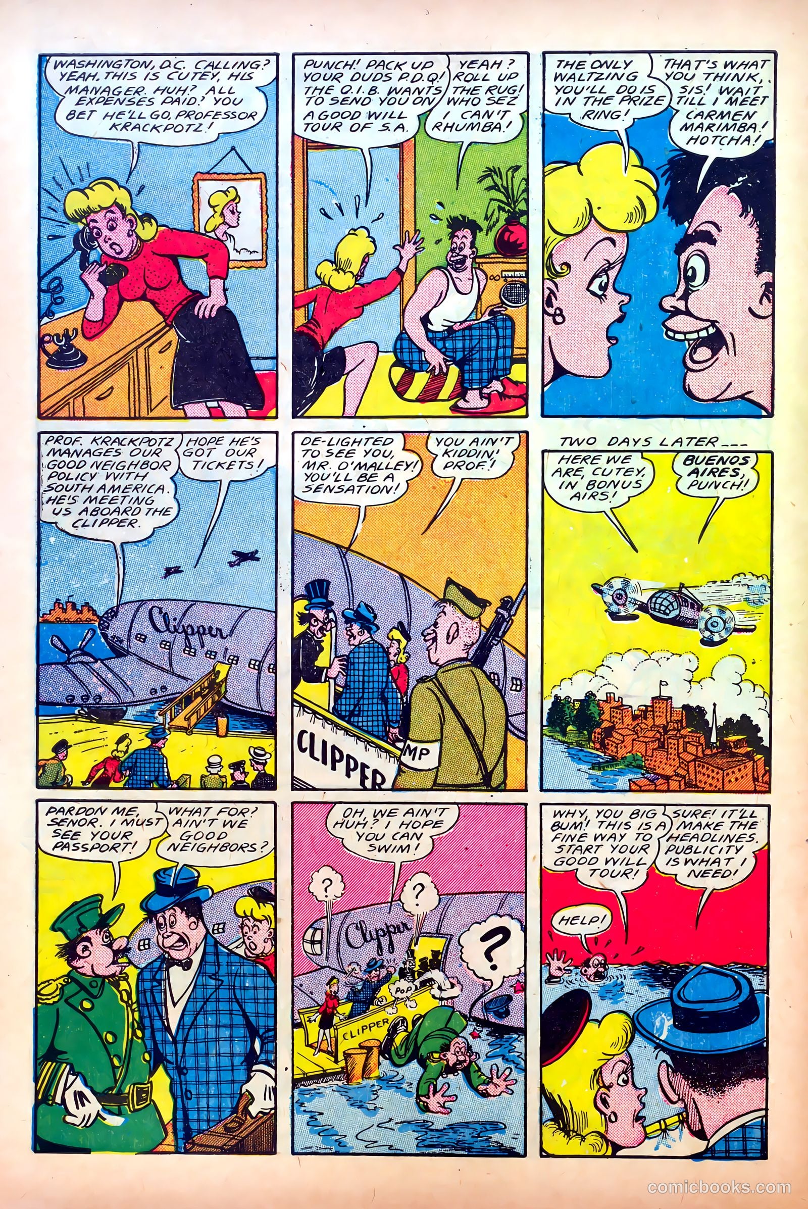 Punch Comics #17 (1946) — page 42 of 52