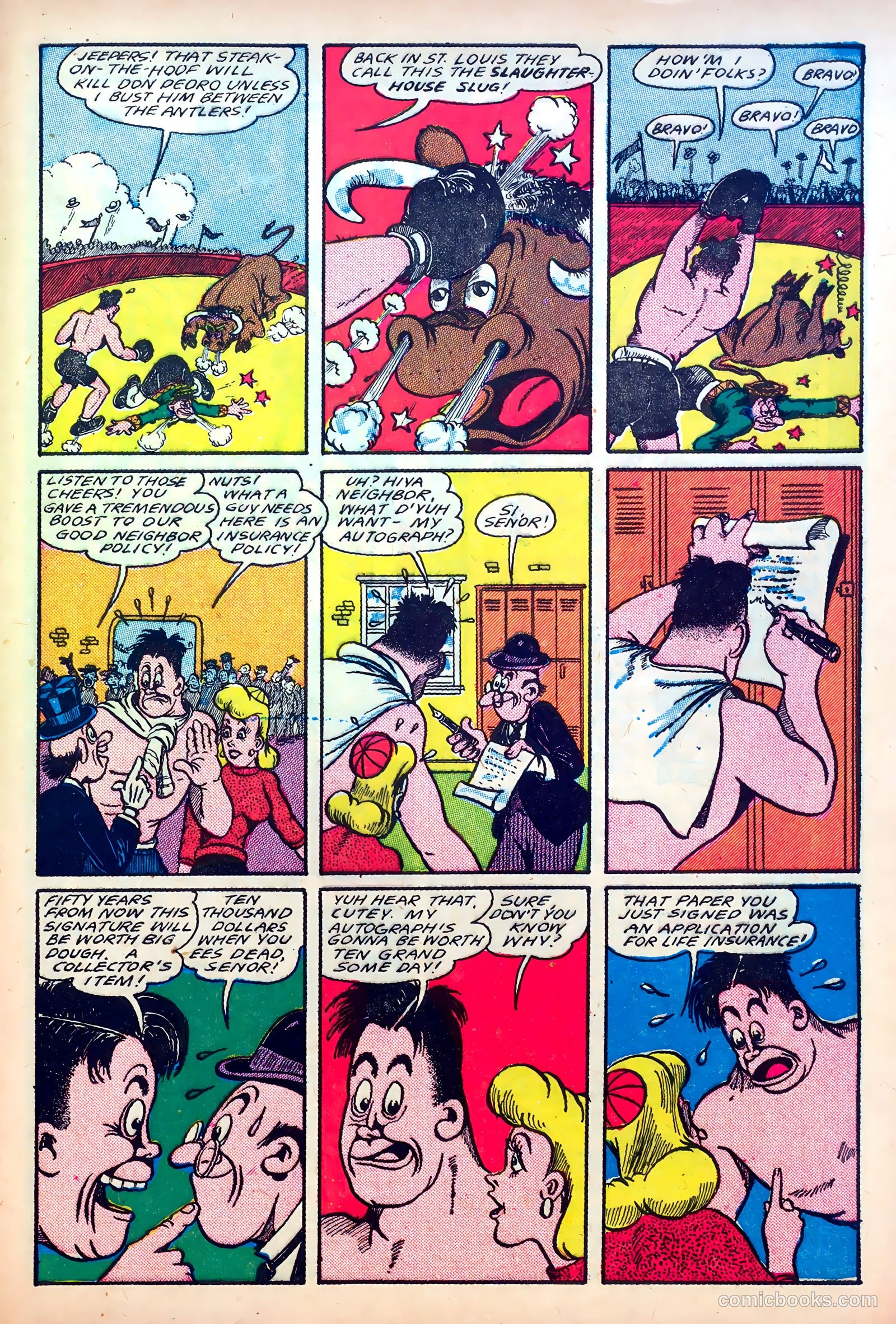 Punch Comics #17 (1946) — page 47 of 52