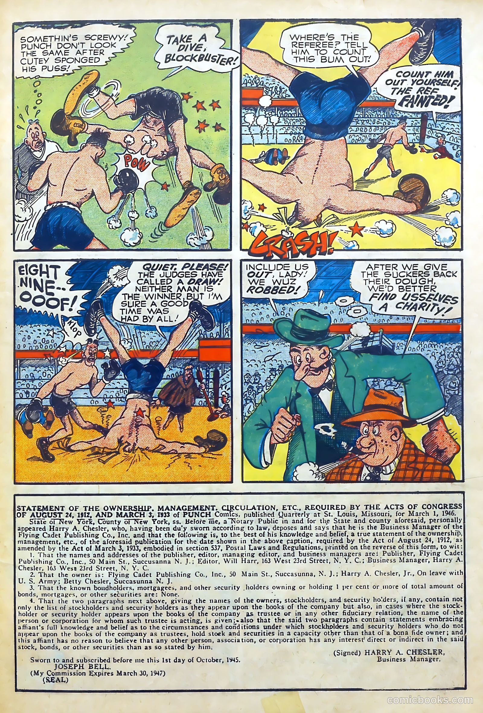 Punch Comics #18 (1946) — page 47 of 53