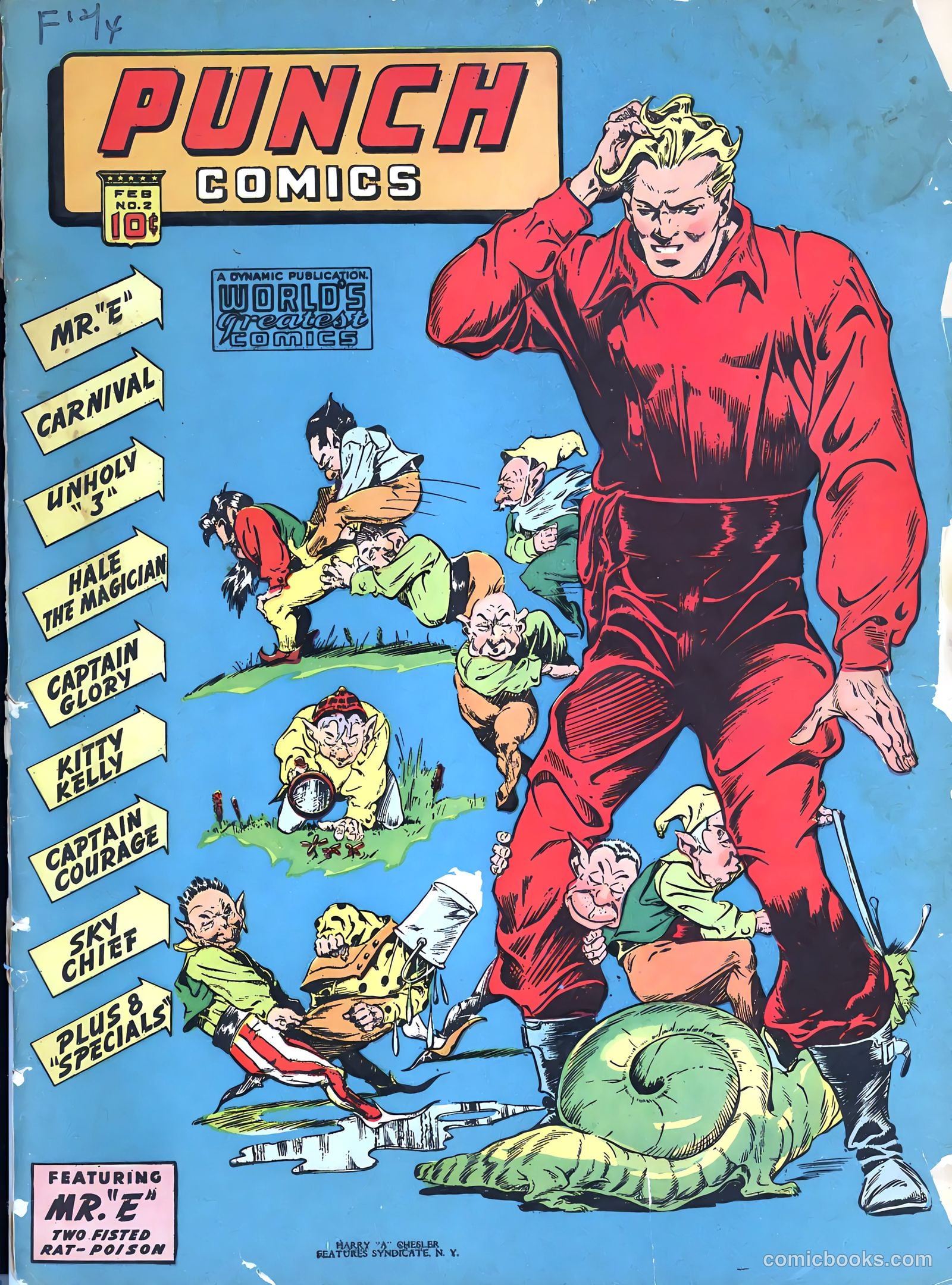 Punch Comics #2 (1942) — page 2 of 69
