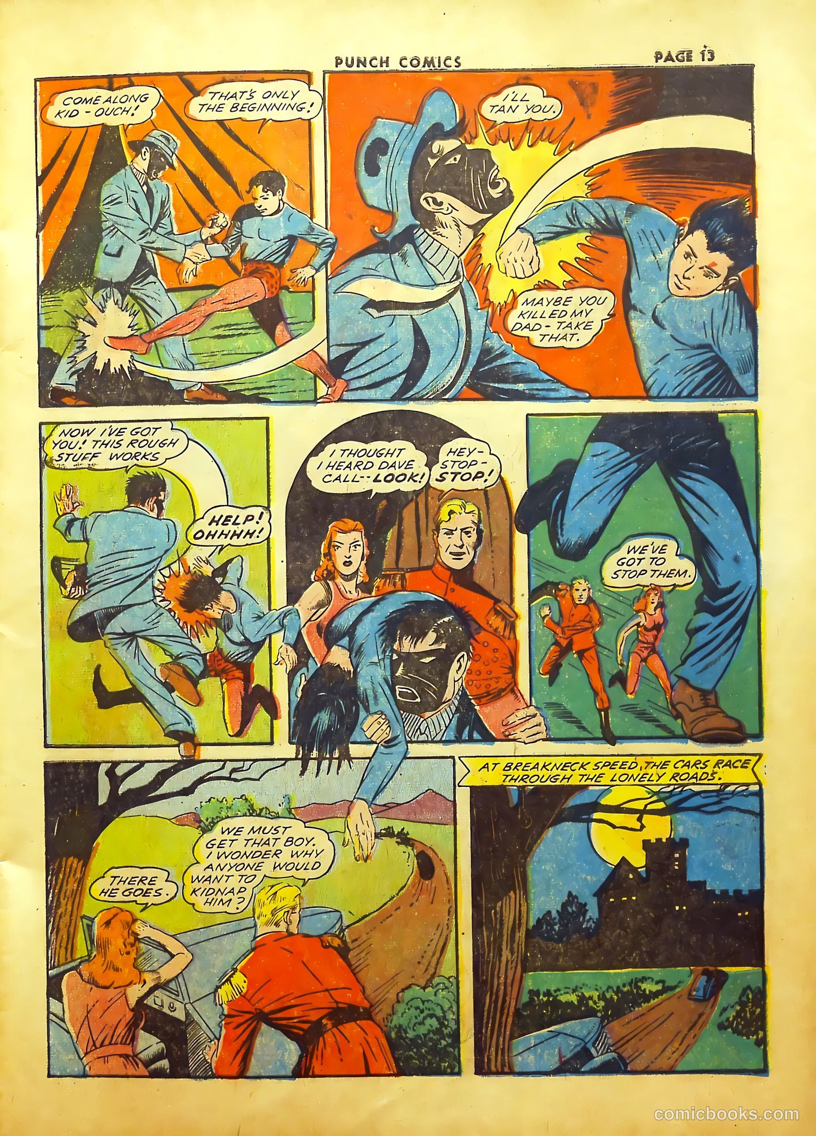 Punch Comics #2 (1942) — page 16 of 69