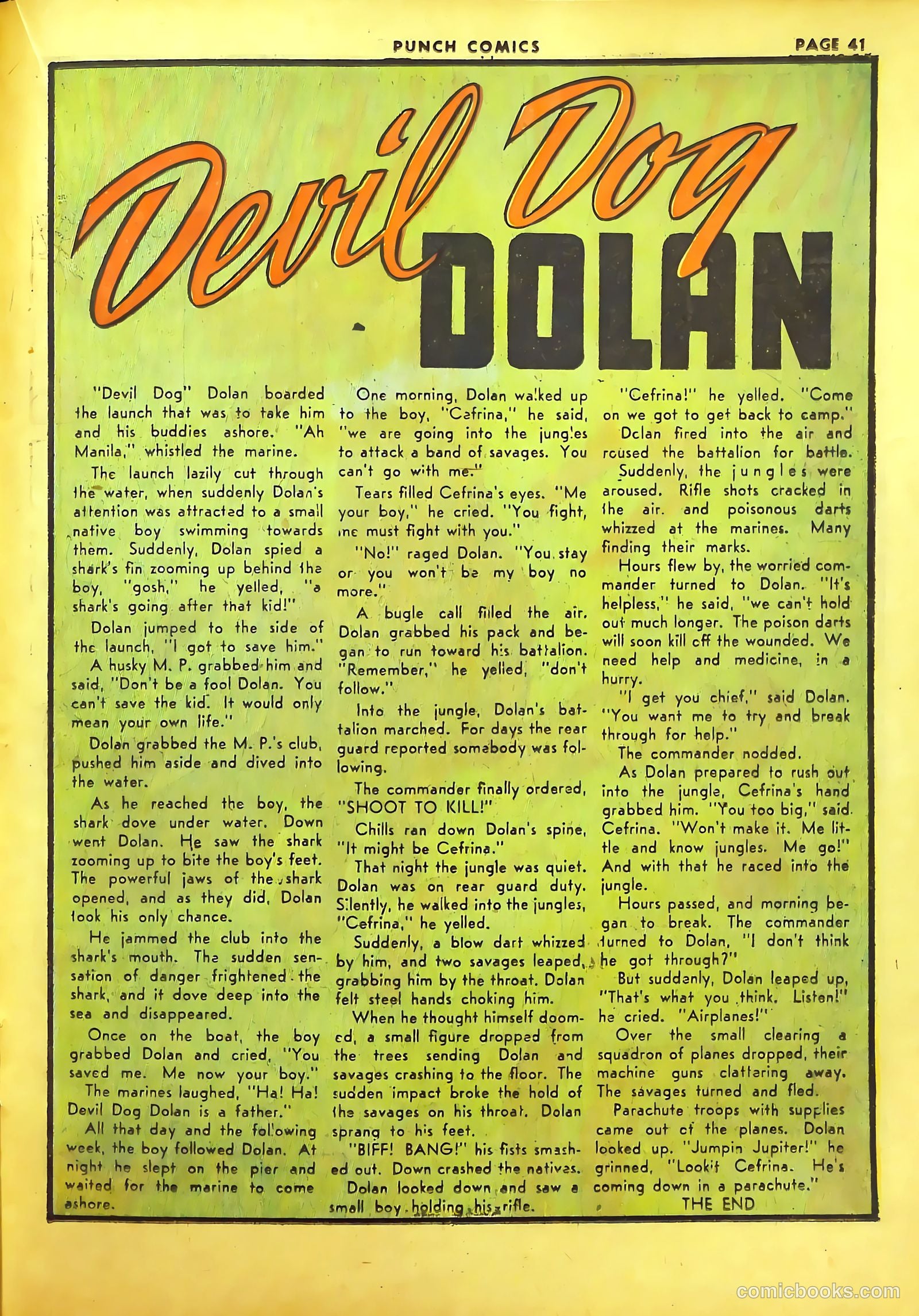 Punch Comics #2 (1942) — page 44 of 69