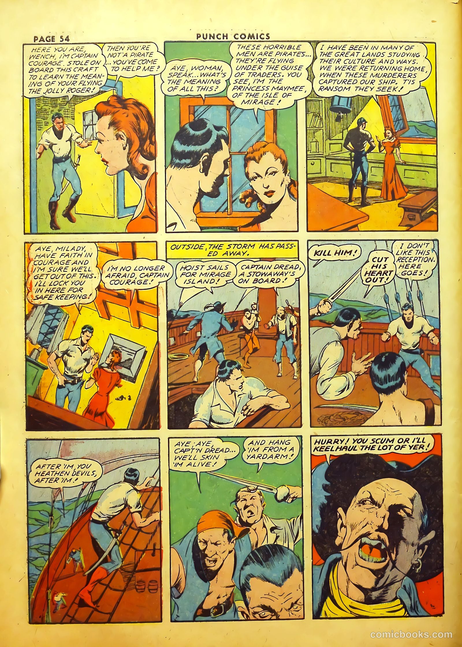 Punch Comics #2 (1942) — page 57 of 69