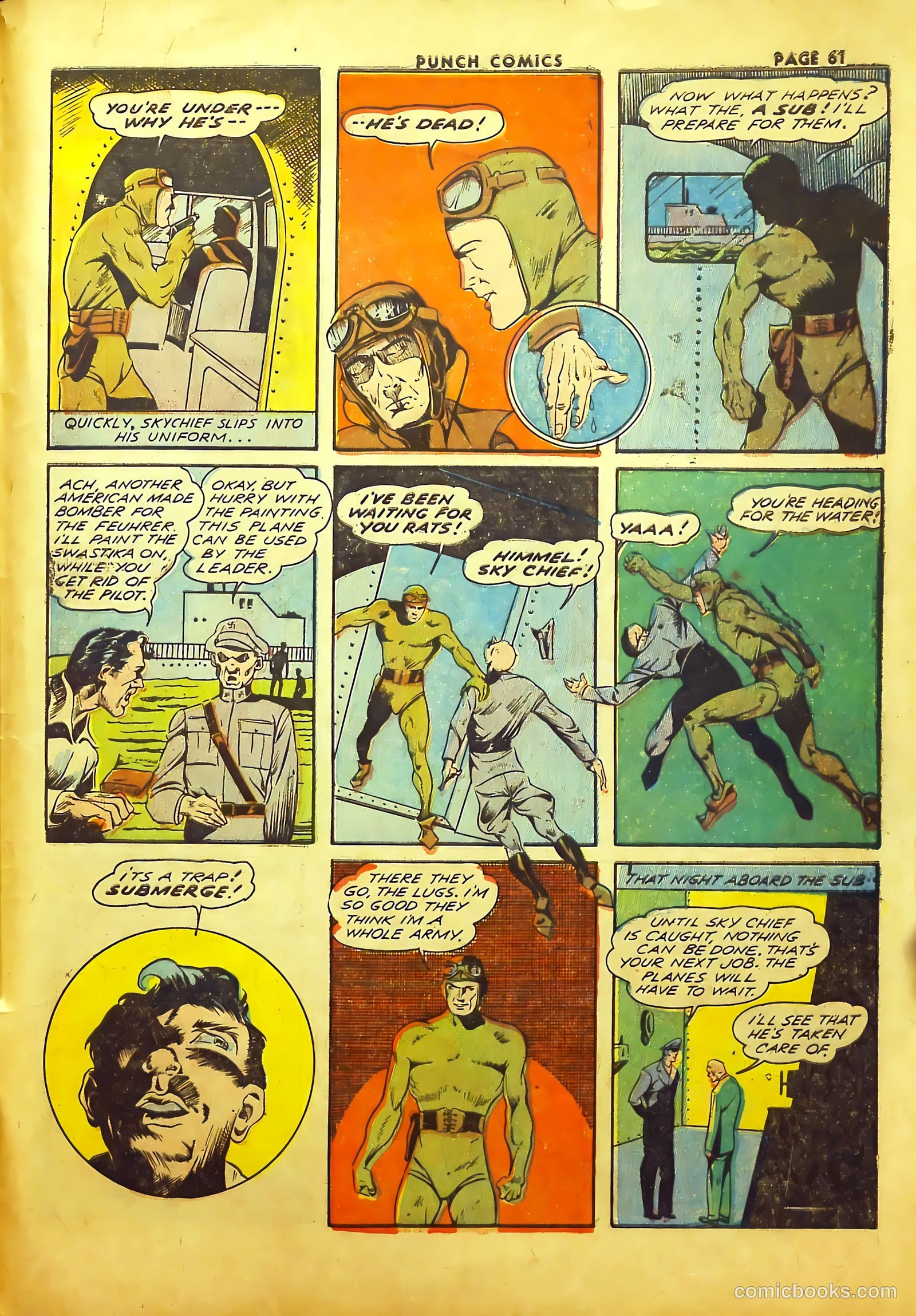 Punch Comics #2 (1942) — page 64 of 69