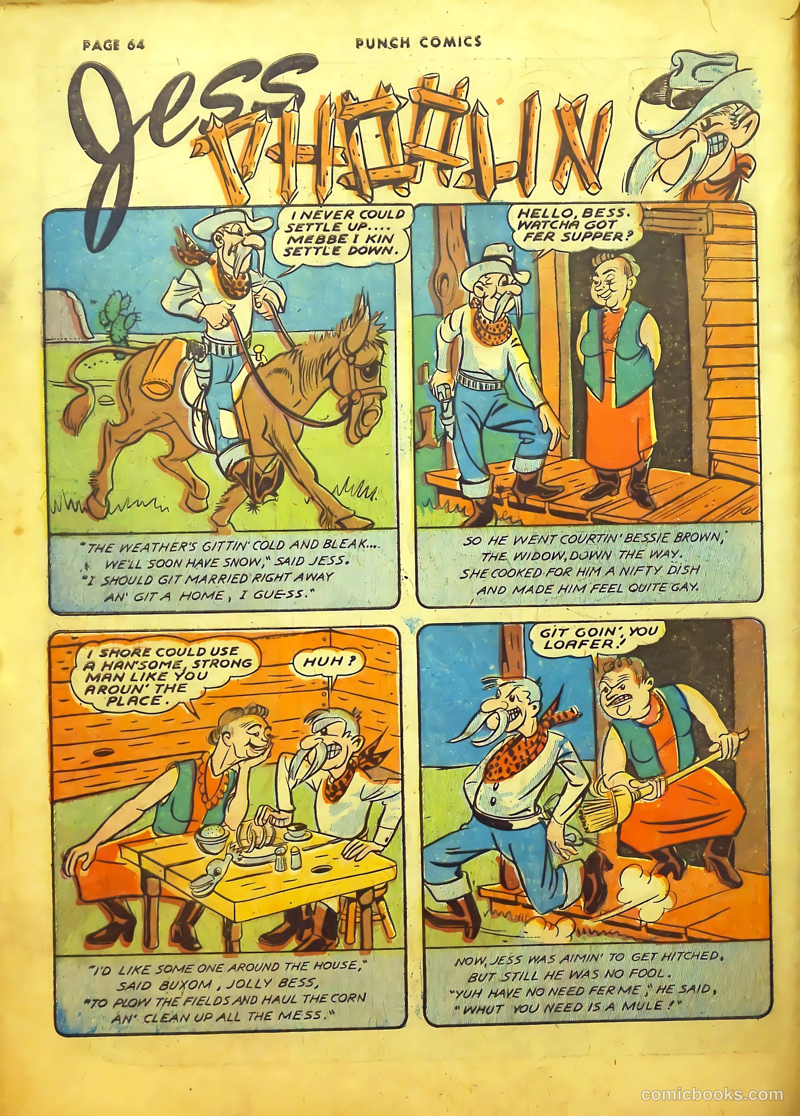 Punch Comics #2 (1942) — page 67 of 69