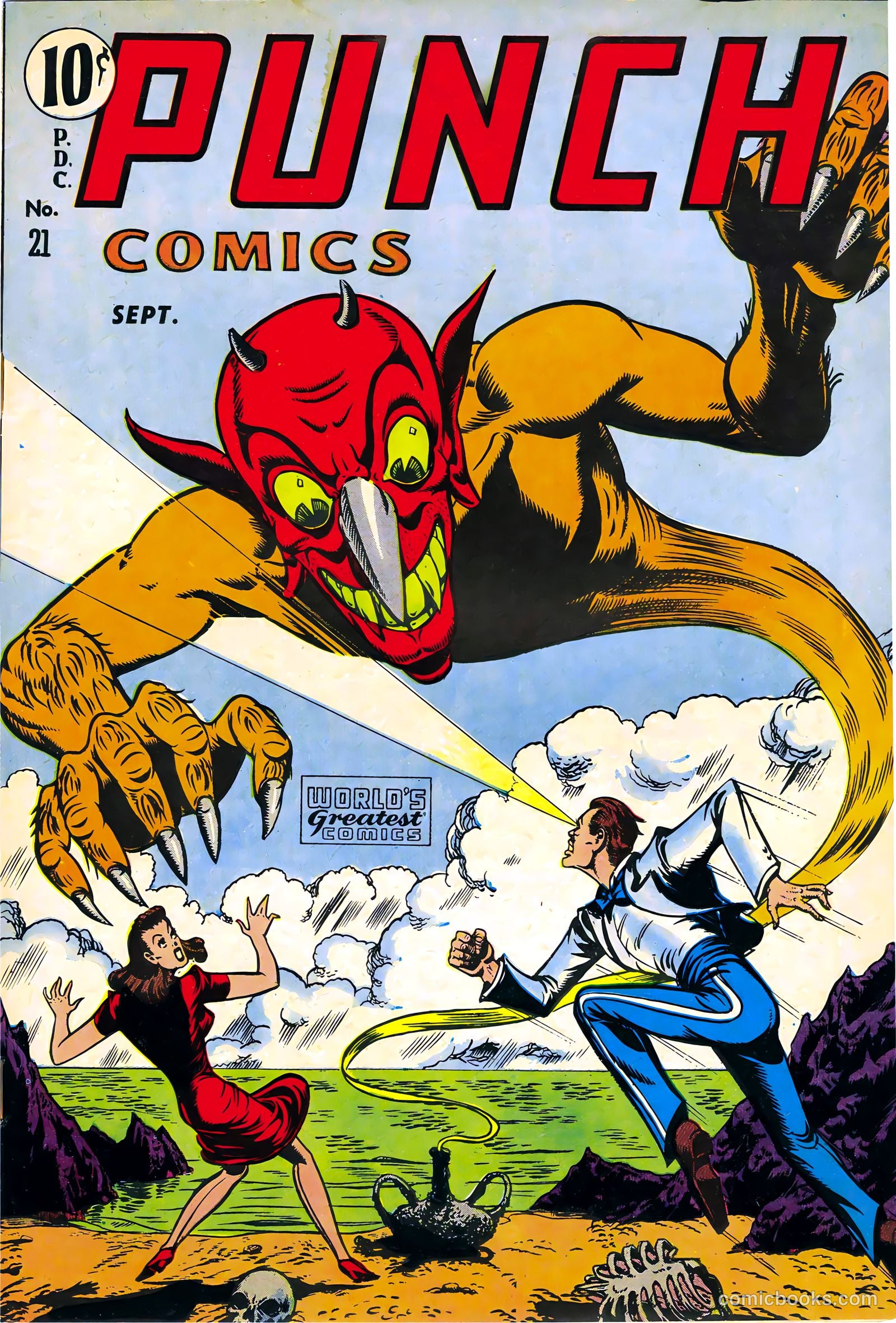 Punch Comics #21