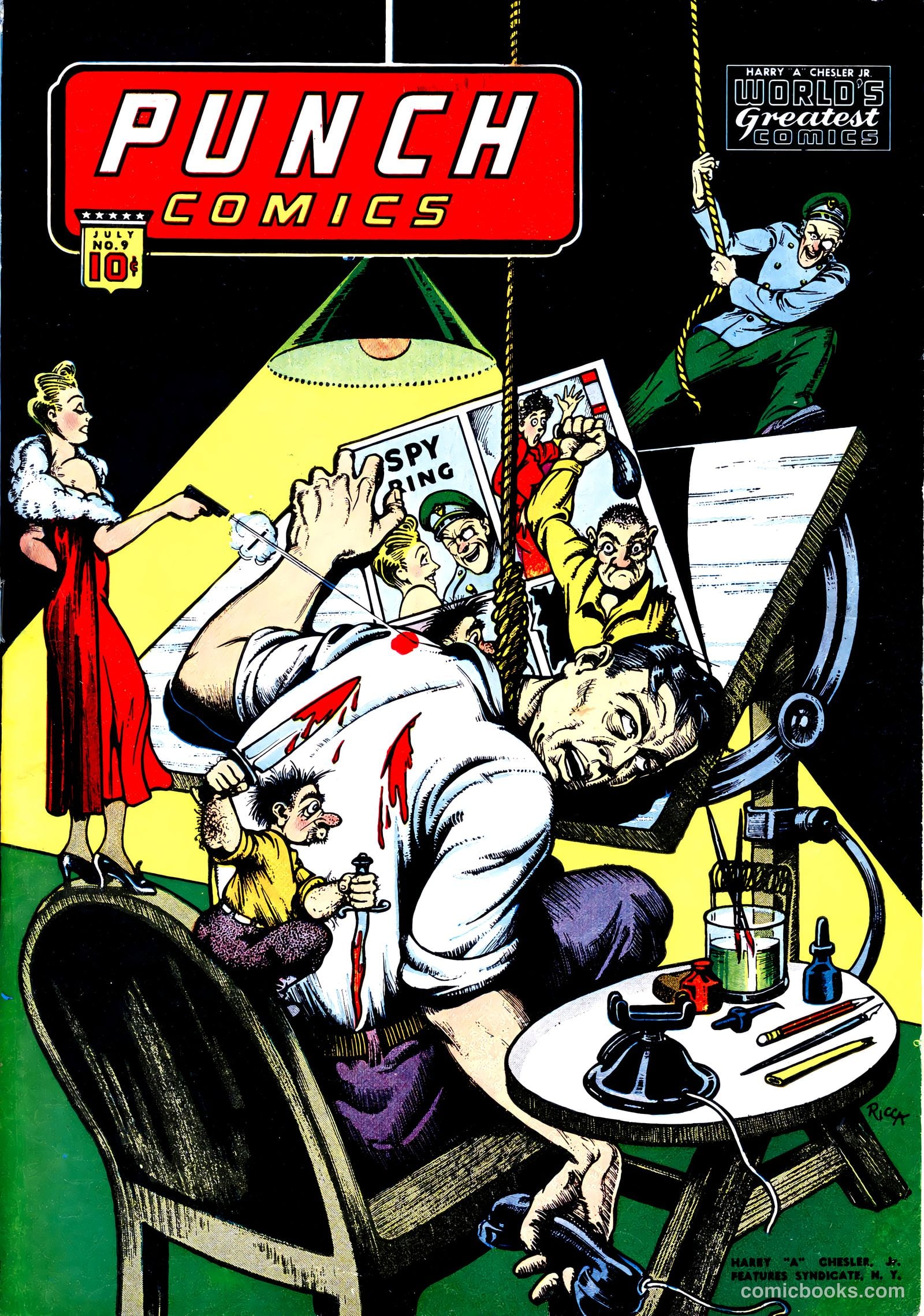 Punch Comics #9