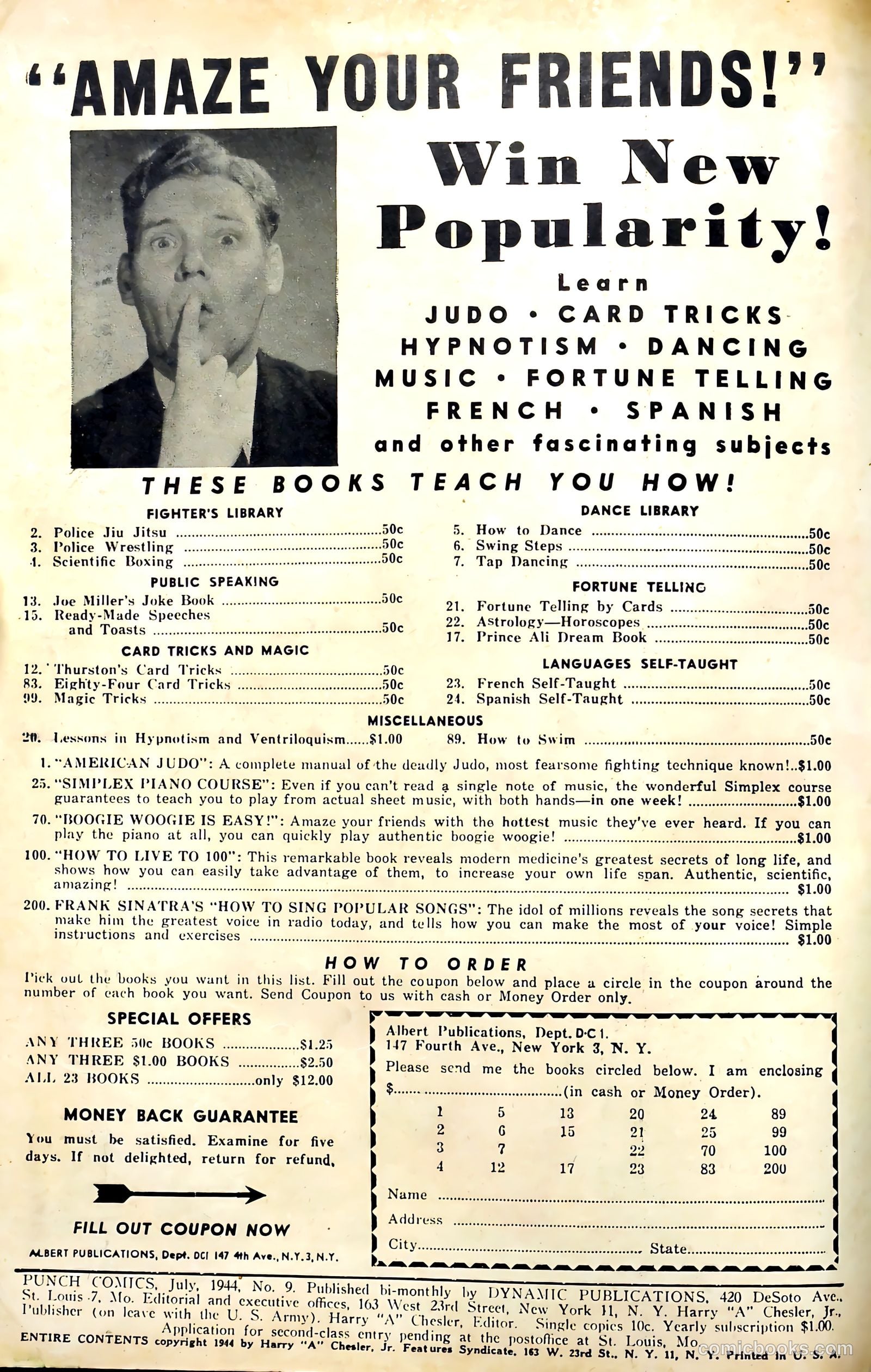 Punch Comics #9 (1944) — page 2 of 52