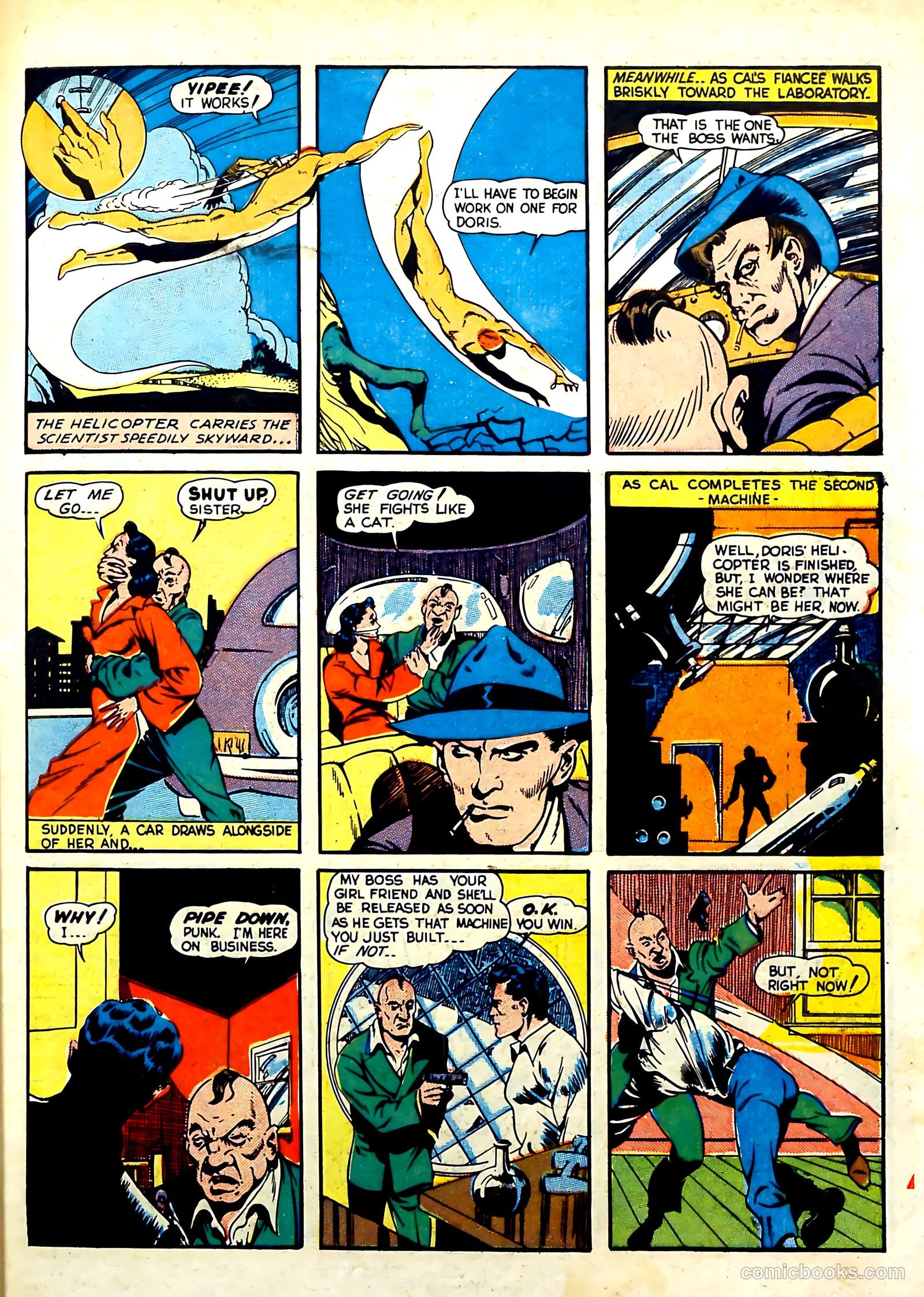 Punch Comics #9 (1944) — page 45 of 52