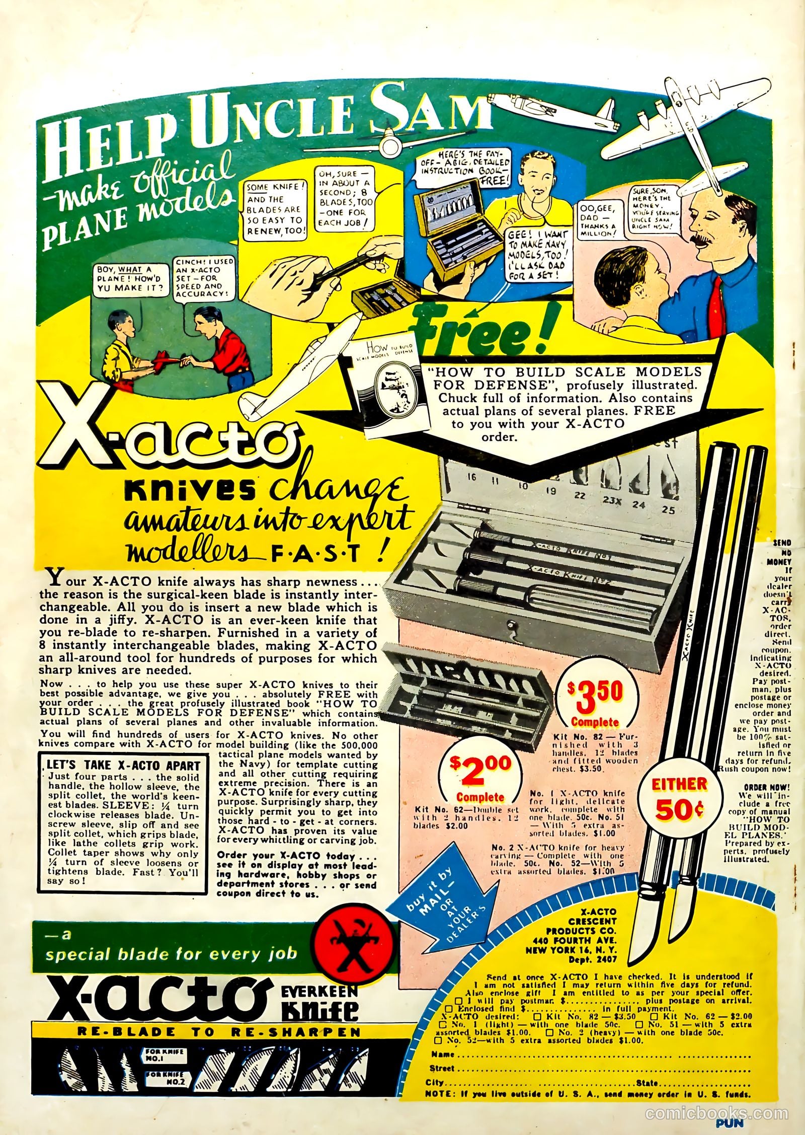 Punch Comics #9 (1944) — page 52 of 52